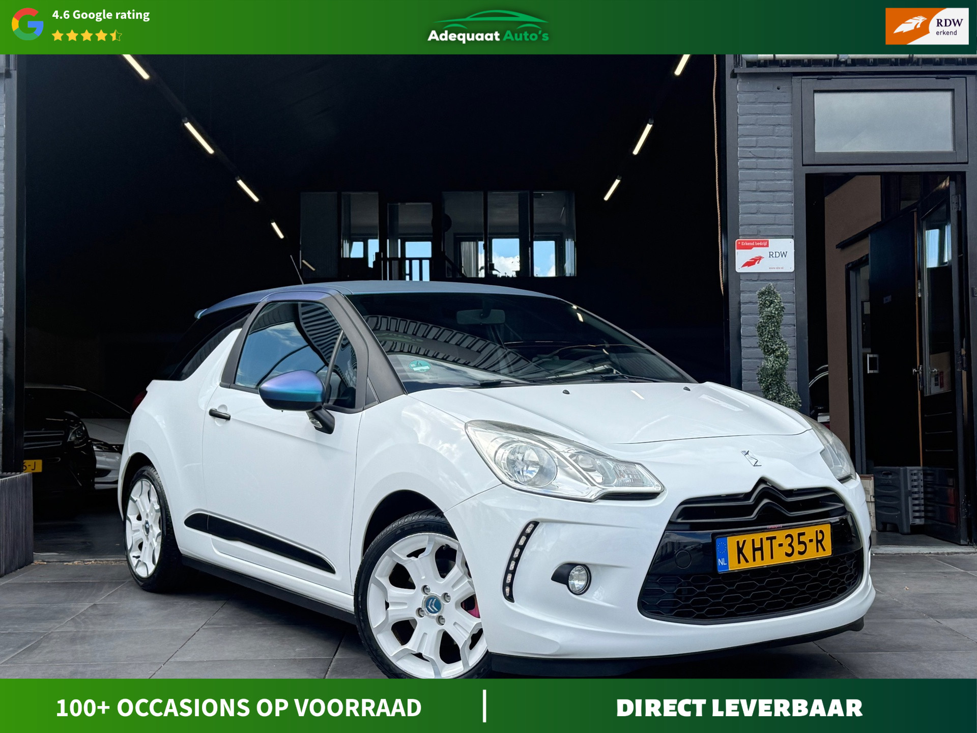 Citroen Ds3 1.6 THP Sport Chic|APK|Airco|Cruise control 2010 - voorkant
