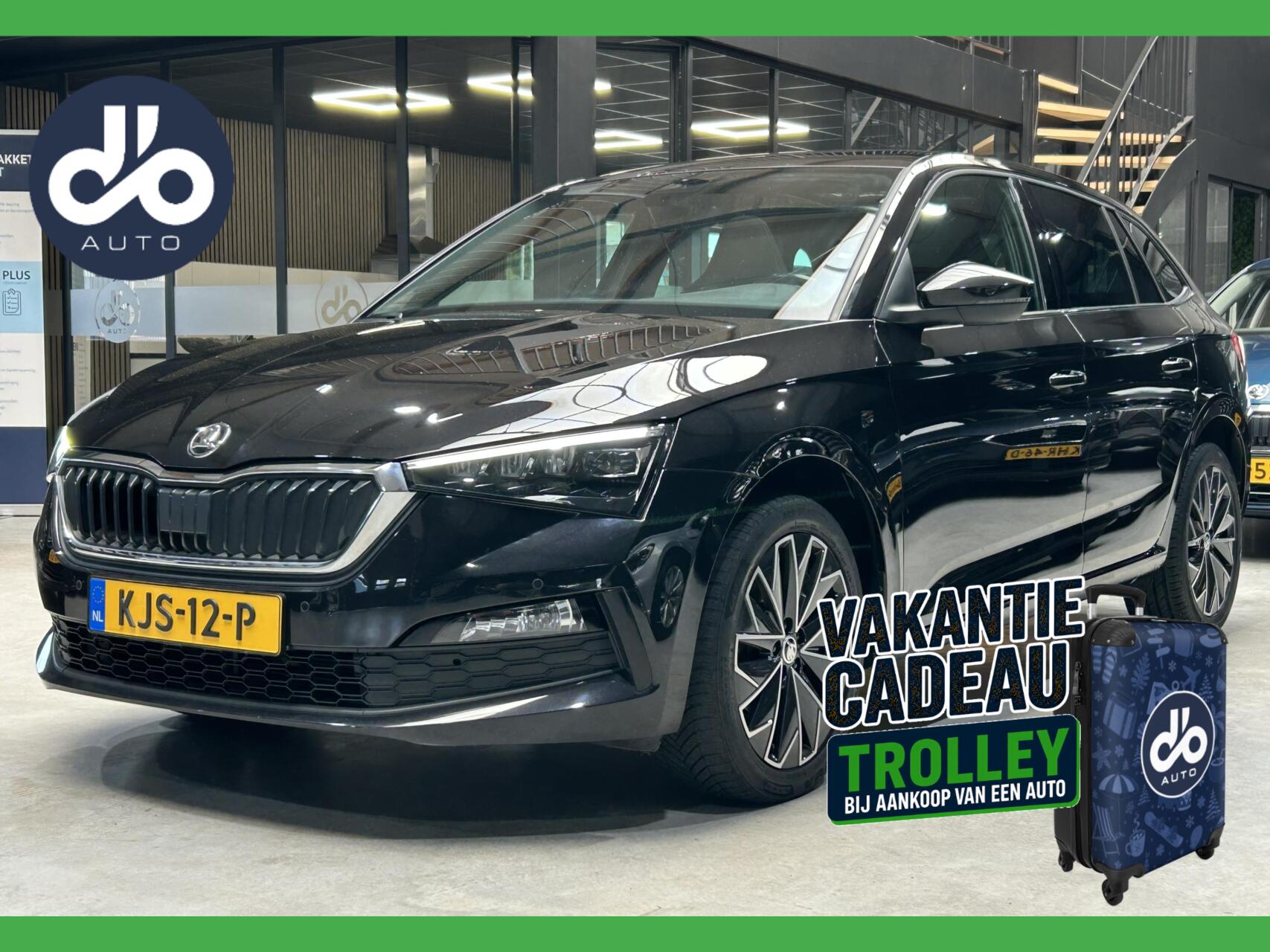 Skoda Scala 1.0 TSI 110pk DSG AUTOM. Ambition GLAZEN PANO DAK I DIGI DISPLAY I 17-INCH 2022 - voorkant
