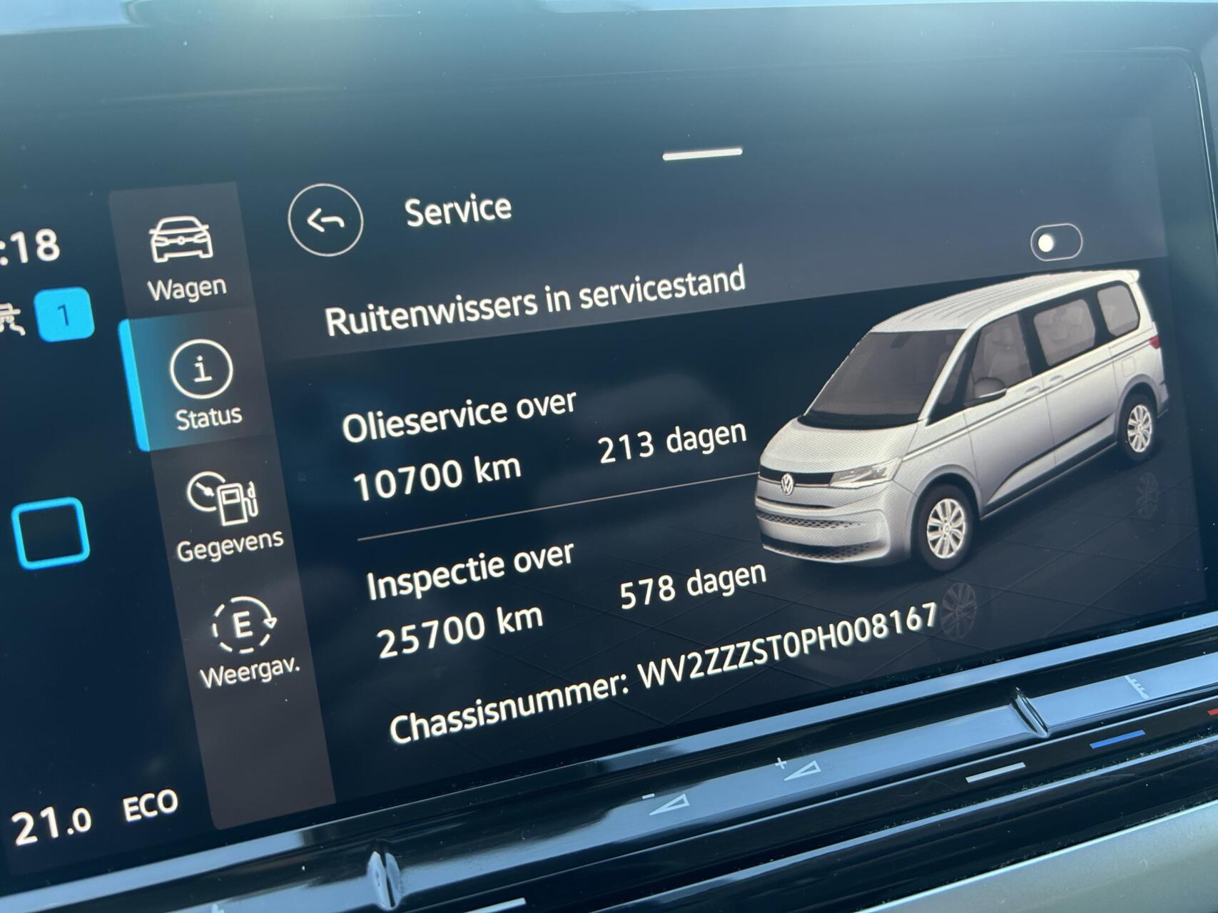 Foto van Volkswagen Multivan