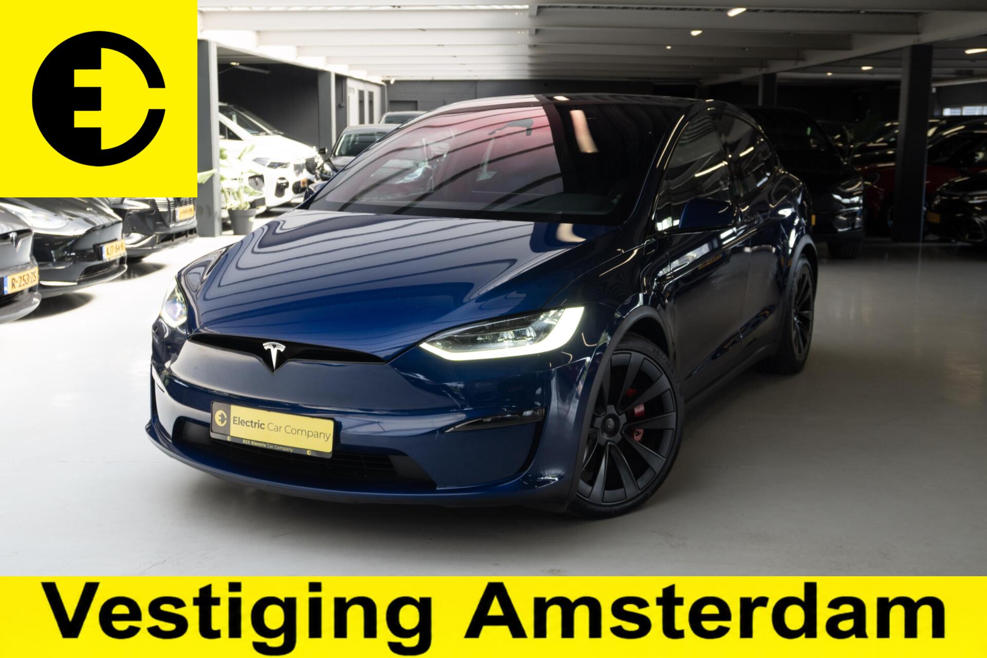 Tesla Model X Plaid AWD 6p. 100kWh | HW4 | FSD TWV €7500 | Trekhaak | Incl.BTW 2023 - voorkant