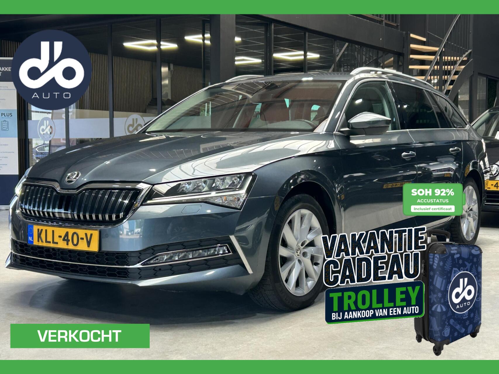 Skoda Superb Combi 1.4 TSI iV Style | SOH 92% 2020 - voorkant