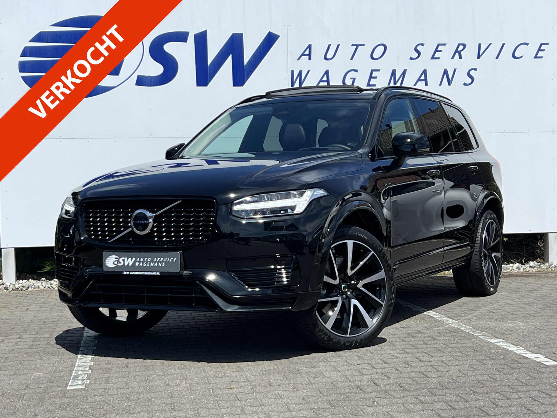 Volvo Xc90 2.0 T8 Plug-in hybrid AWD Ultra Dark 2023 - voorkant
