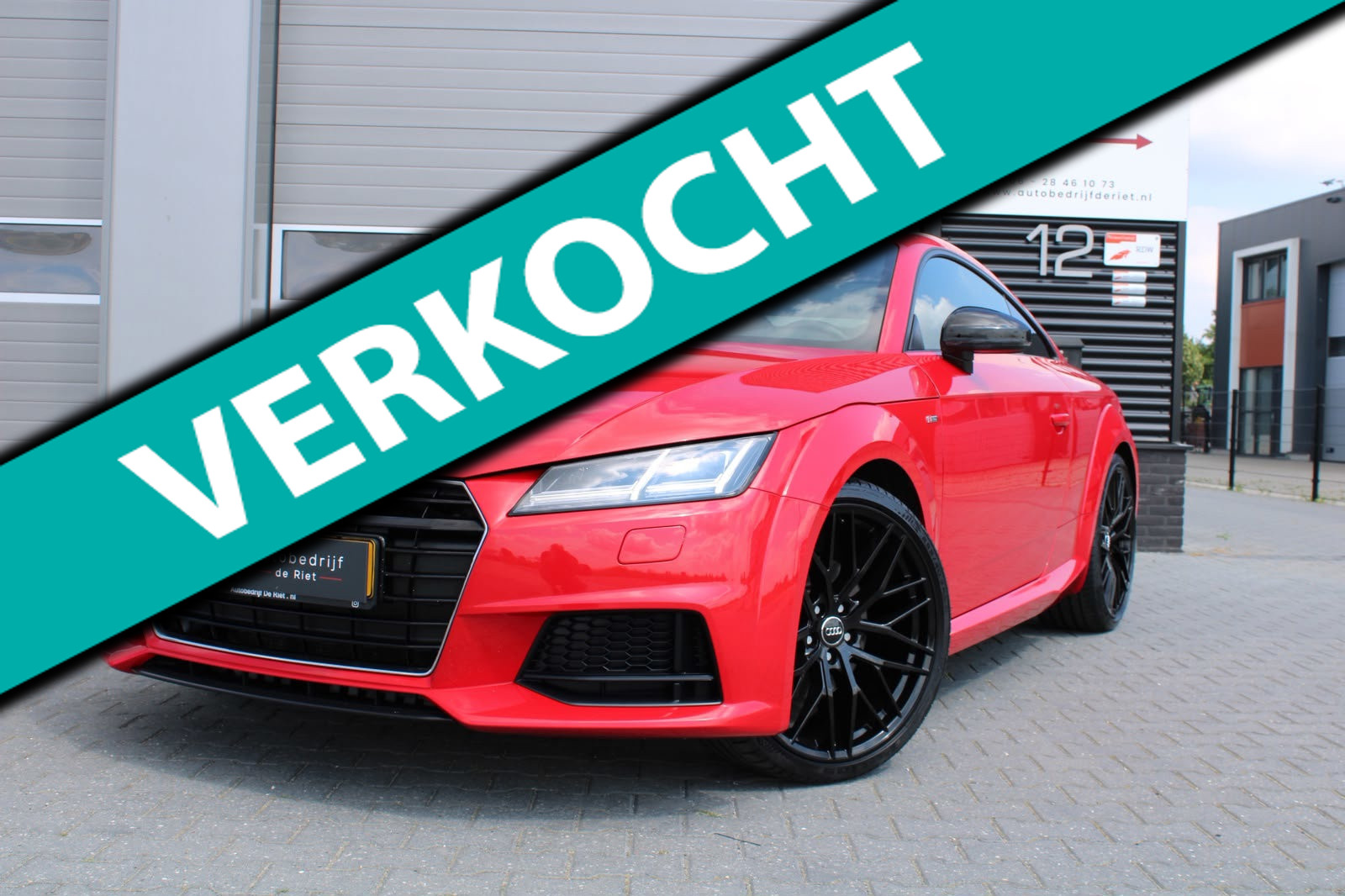 Audi TT Coupe 2.0 TFSI 230PK S-LINE|20''|VIRTUAL|BANG&OLUFSEN|LED KOPLAMPEN| BOM VOLL 2018 - voorkant