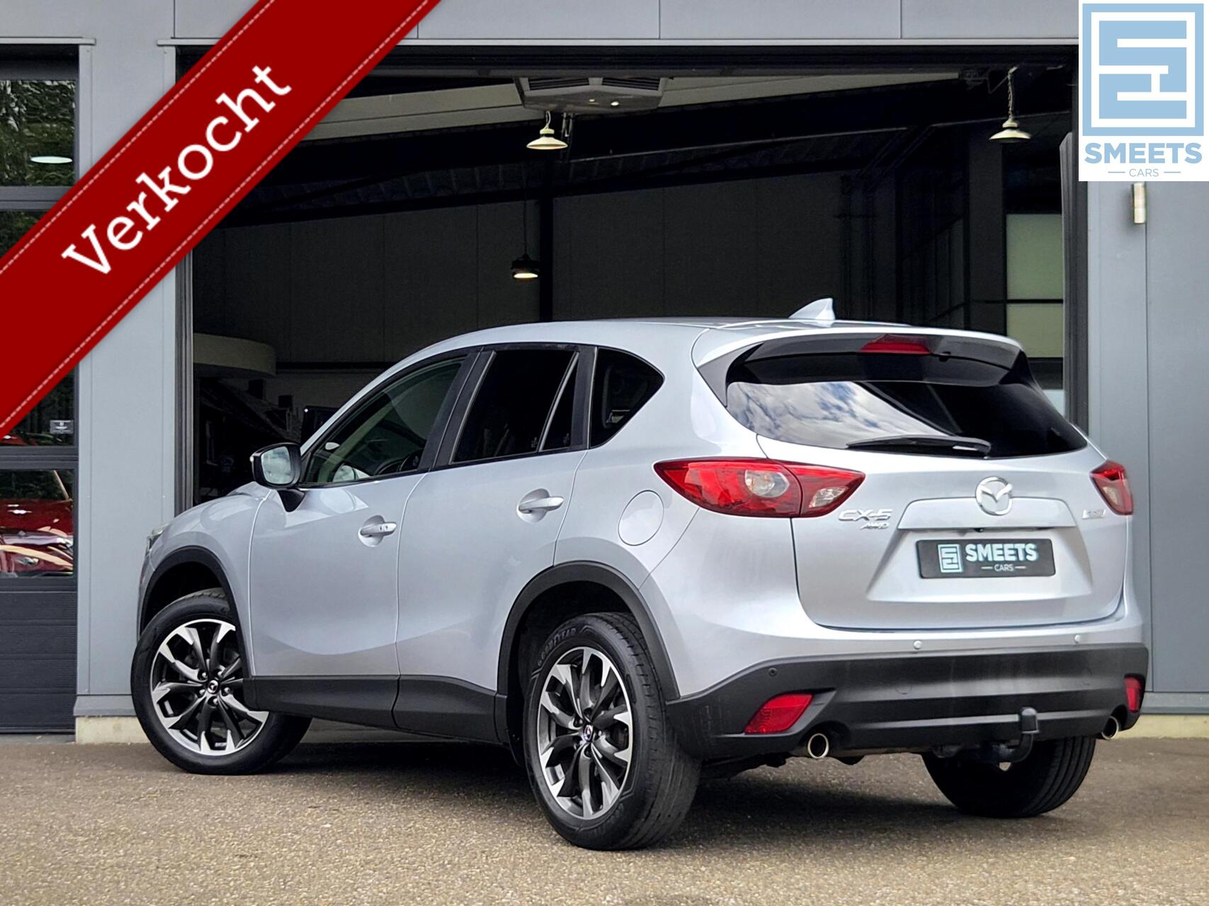 Mazda Cx-5 2.0 SkyActiv-G 160 GT-M 4WD |Leer|Nav|Cam|Trekhaak 2016 - voorkant