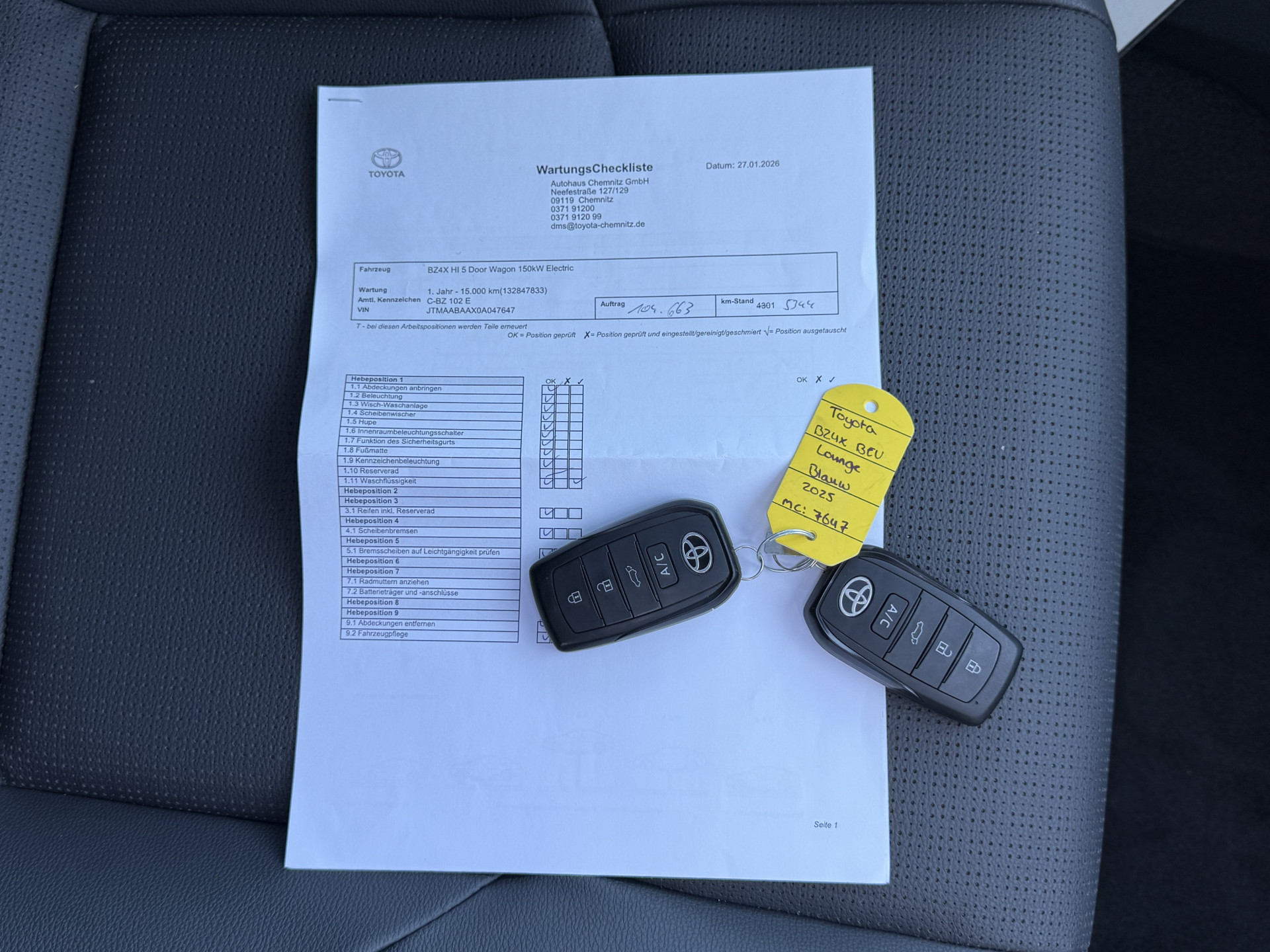 Foto van Toyota Toyota Bz4x
