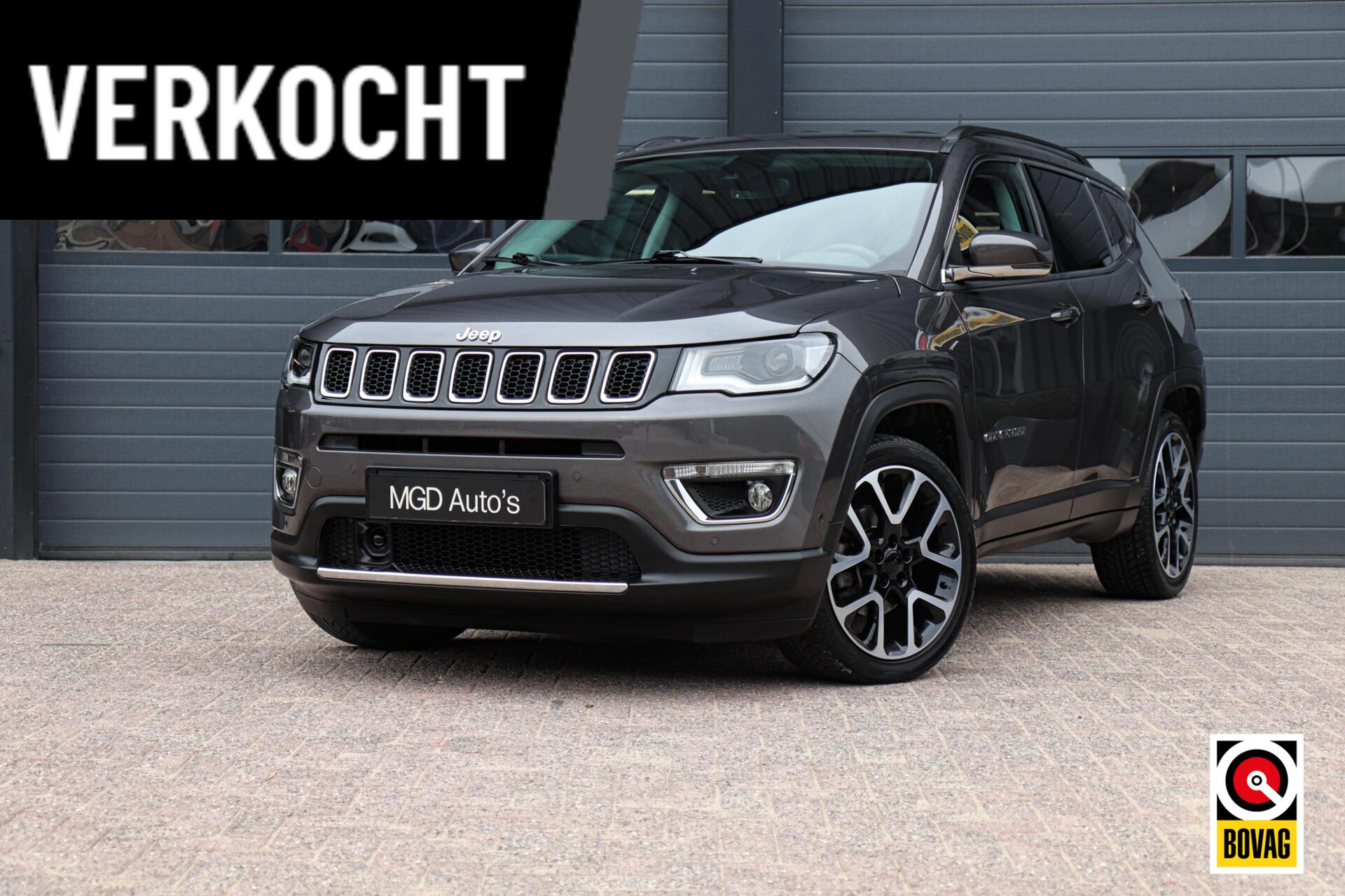 Jeep Compass 1.3T Limited |LED|ACC|CAMERA|KEYLESS|ALPINE|STOELVERW.|TREKHAAK 2021 - voorkant