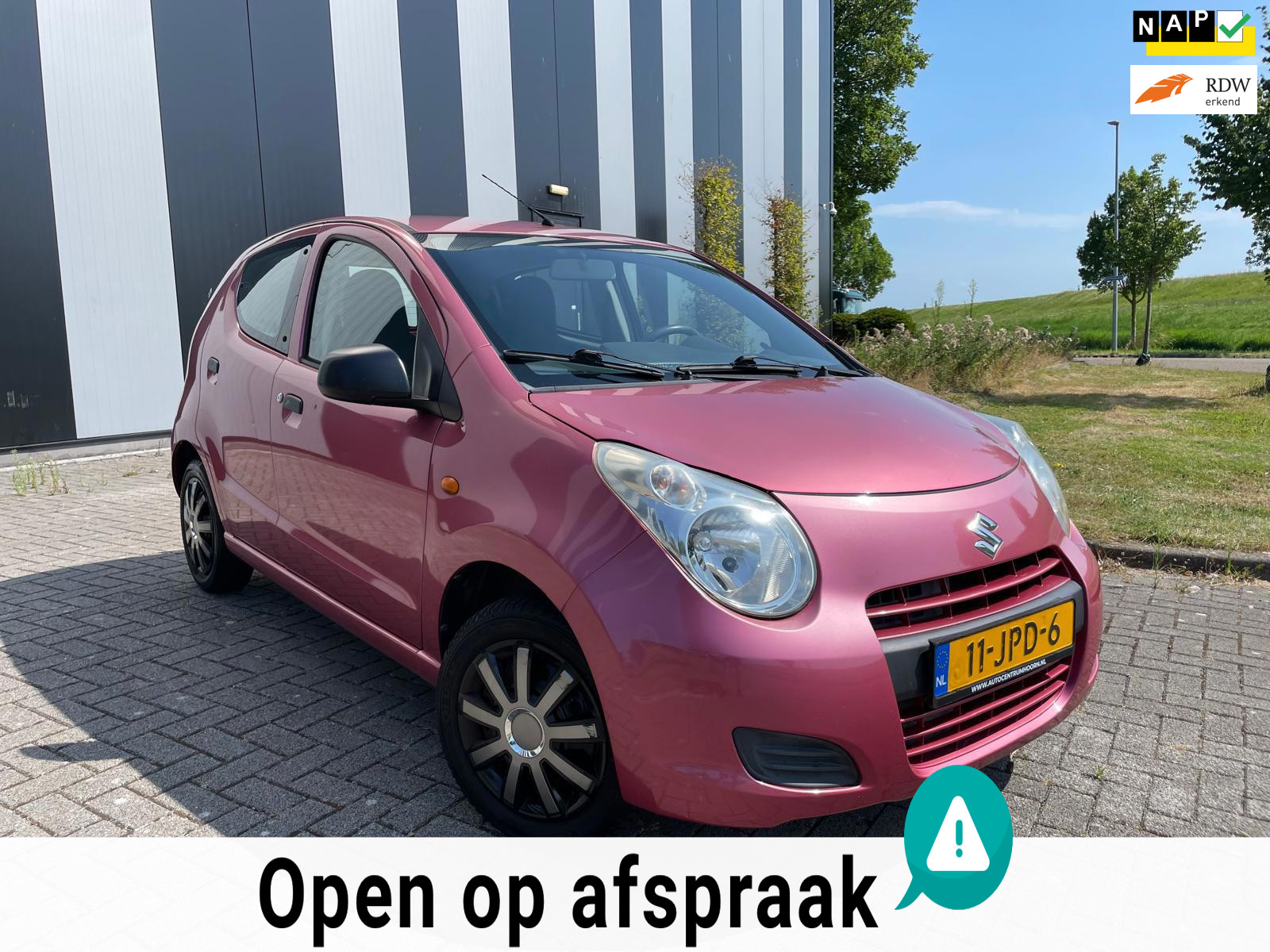 Suzuki Alto 1.0 Comfort 2e Eigenaar-Lage Km-Elekpakket-2 Sleutels 2009 - voorkant