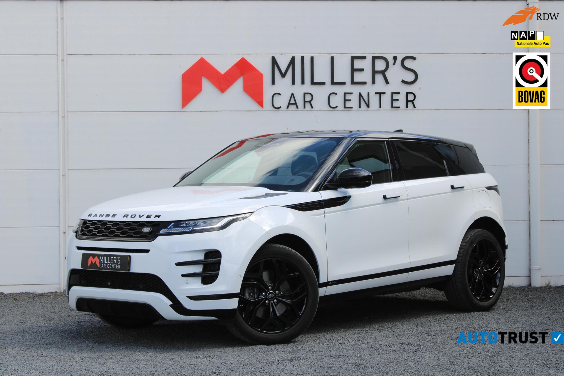 Land Rover Range Rover Evoque 1.5 P300e AWD R-Dynamic S 360° Camera Panoramadak 2021 - voorkant
