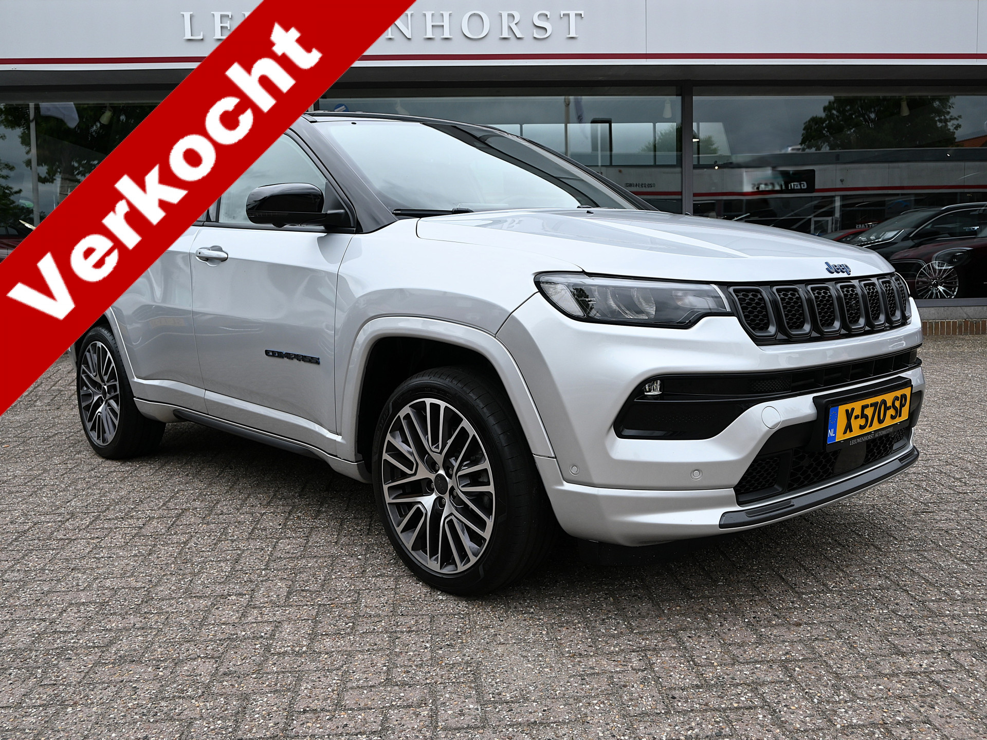 Jeep Compass 4xe 240 Plug-in Hybrid Electric S, 2022 - voorkant