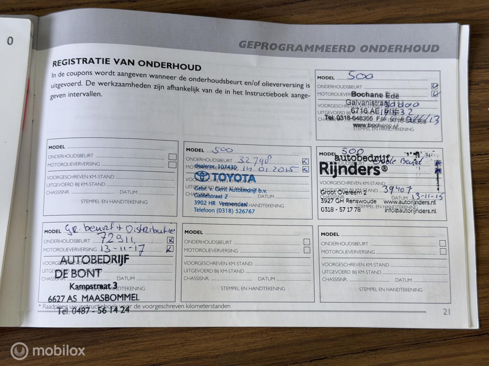 Foto van Fiat 500
