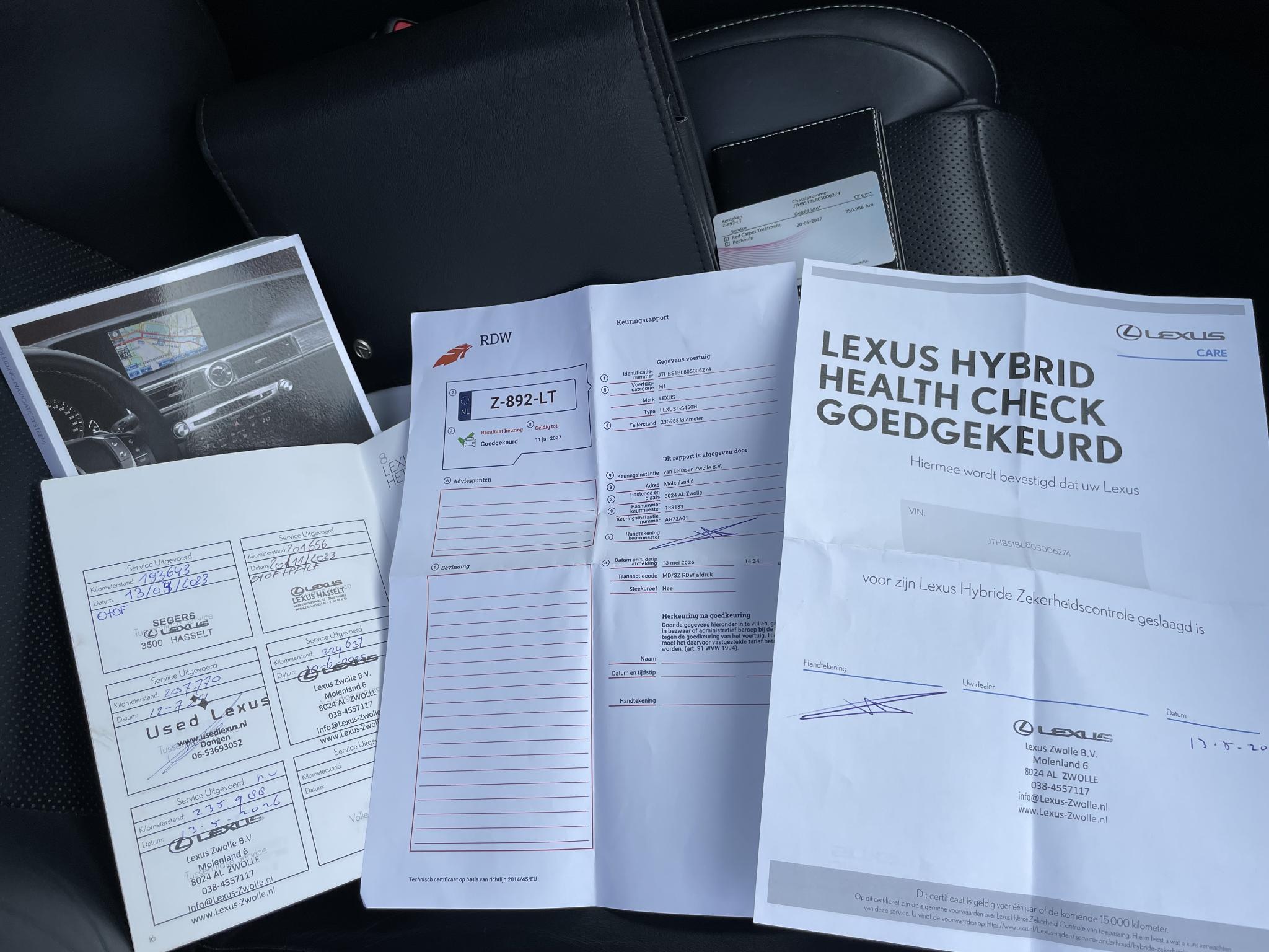 Foto van Lexus Lexus Gs450h
