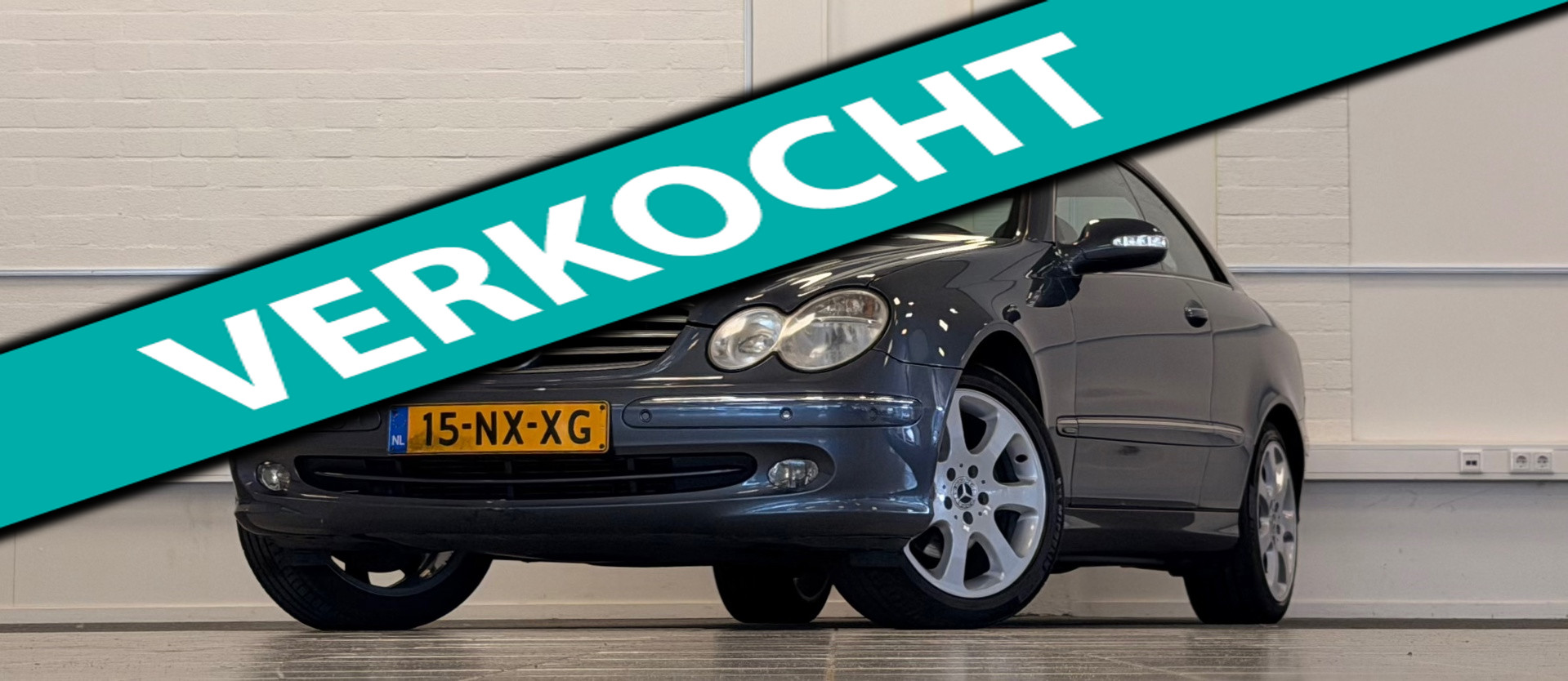 Mercedes-Benz CLK 200 Kompressor 200 K. Elegance Mooier dan de rest 2004 - voorkant