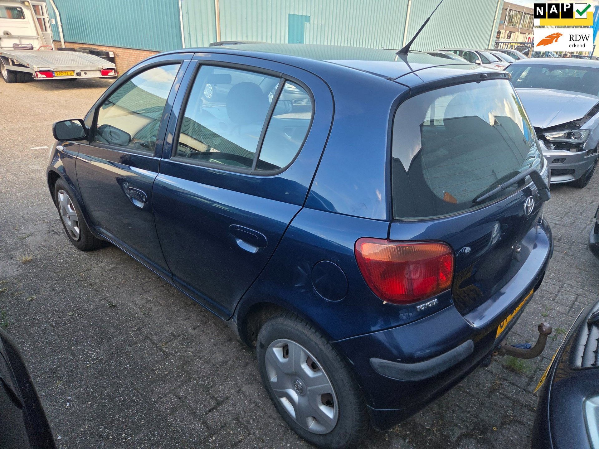 Toyota Yaris 1.3 VVT-i Luna AIRCO AC driving good 2003 - voorkant