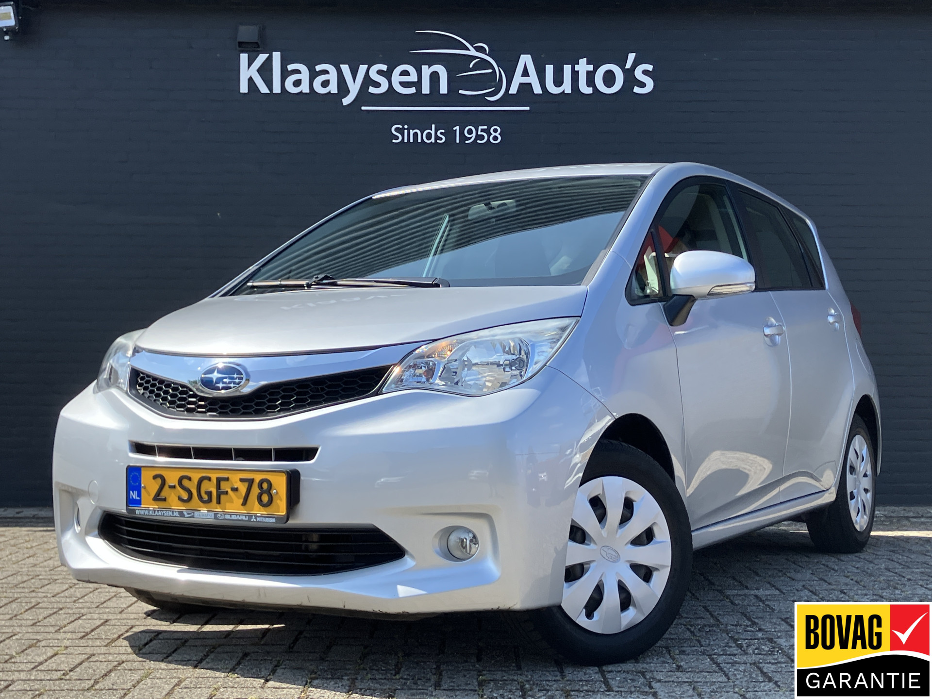 Subaru Trezia 1.4D Comfort | airco | parkeersensoren | elektrisch pakket | hoge zit en instap | garantie 2011 - voorkant
