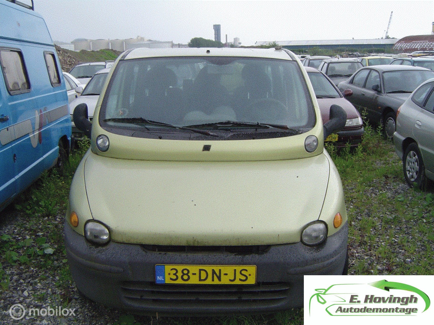Fiat Multipla 1.9 JTD SX 1999 - voorkant