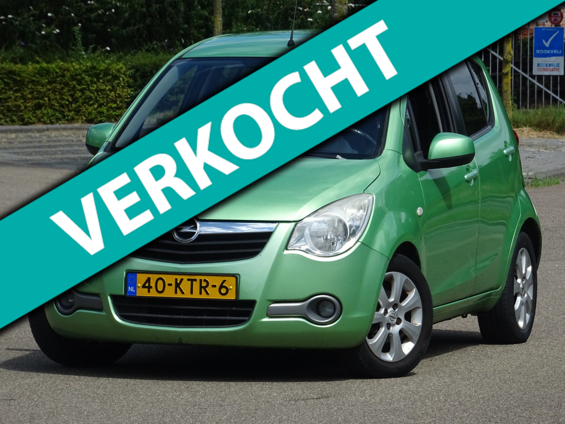 Opel Agila 1.0 Enjoy BJ2010 NAP/AIRCO/ELEKRAM/APK 2010 - voorkant