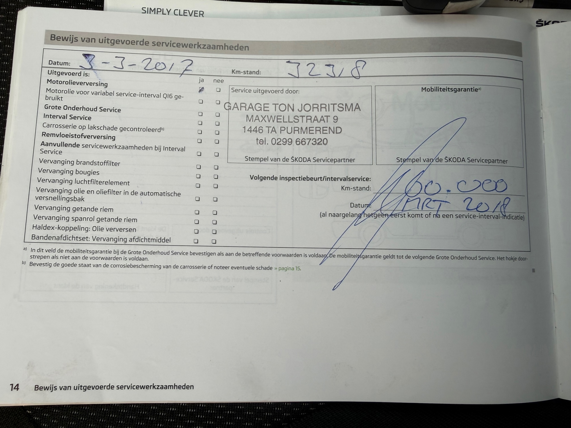 Foto van Skoda Yeti