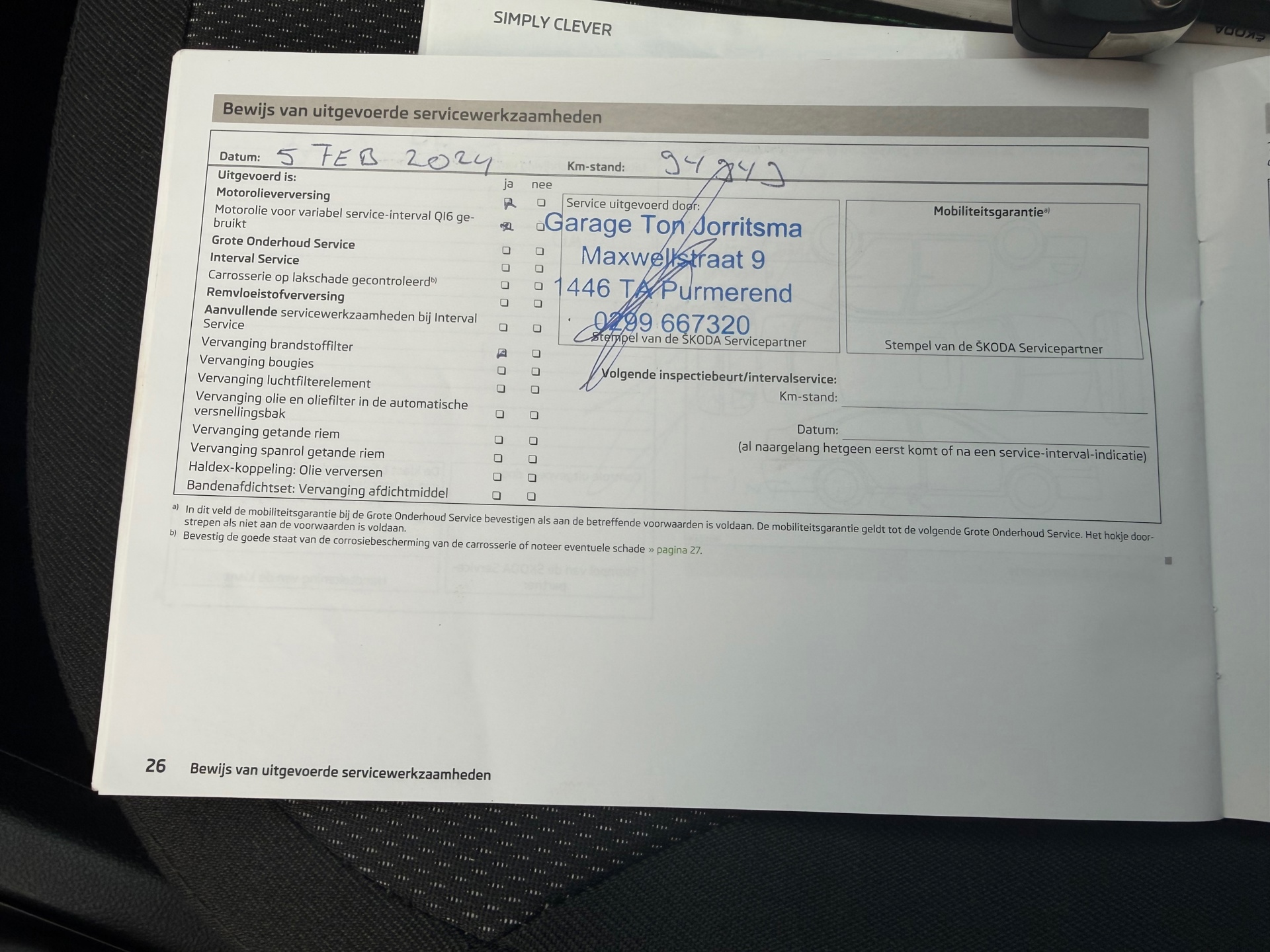 Foto van Skoda Yeti