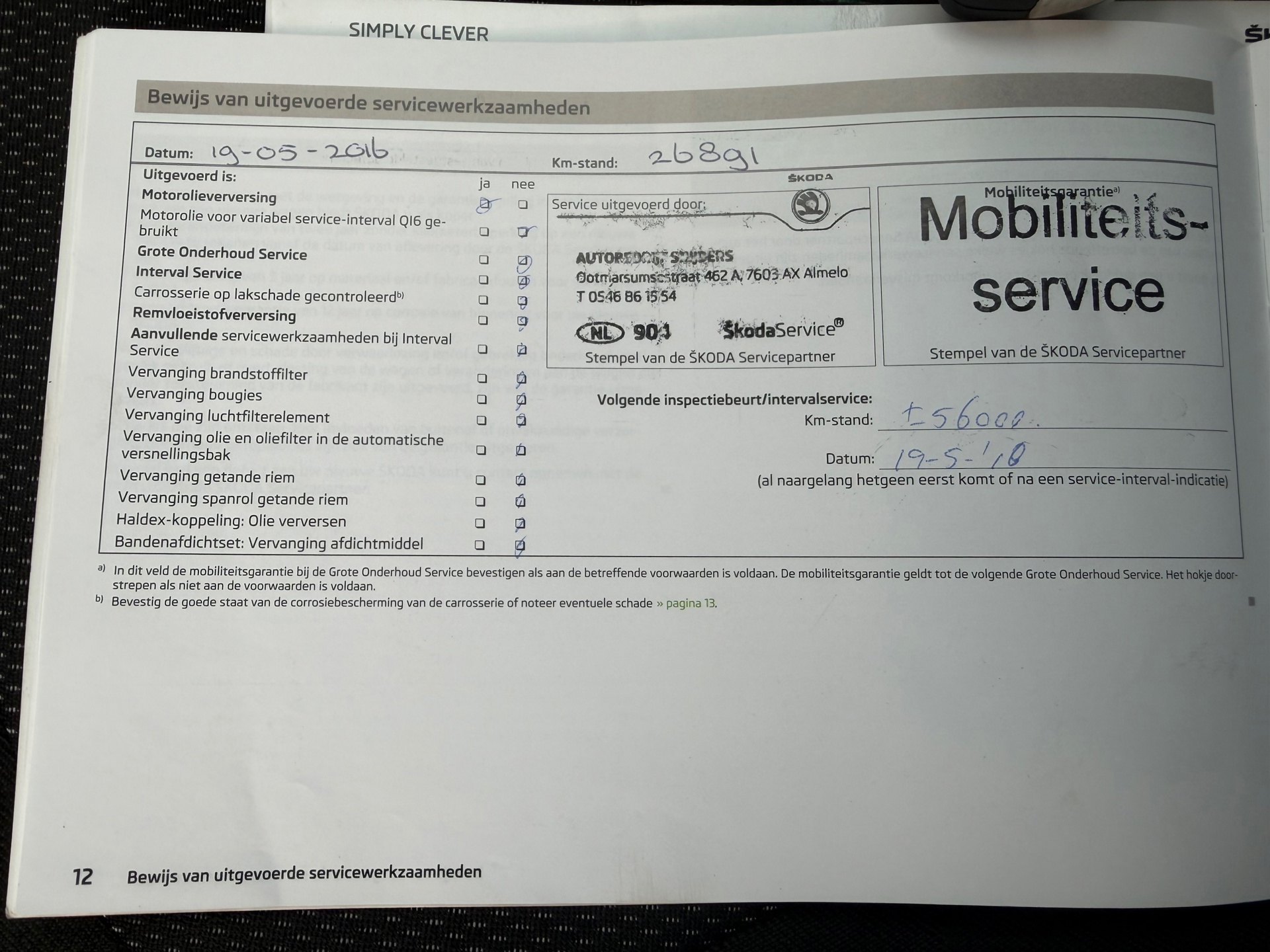 Foto van Skoda Yeti