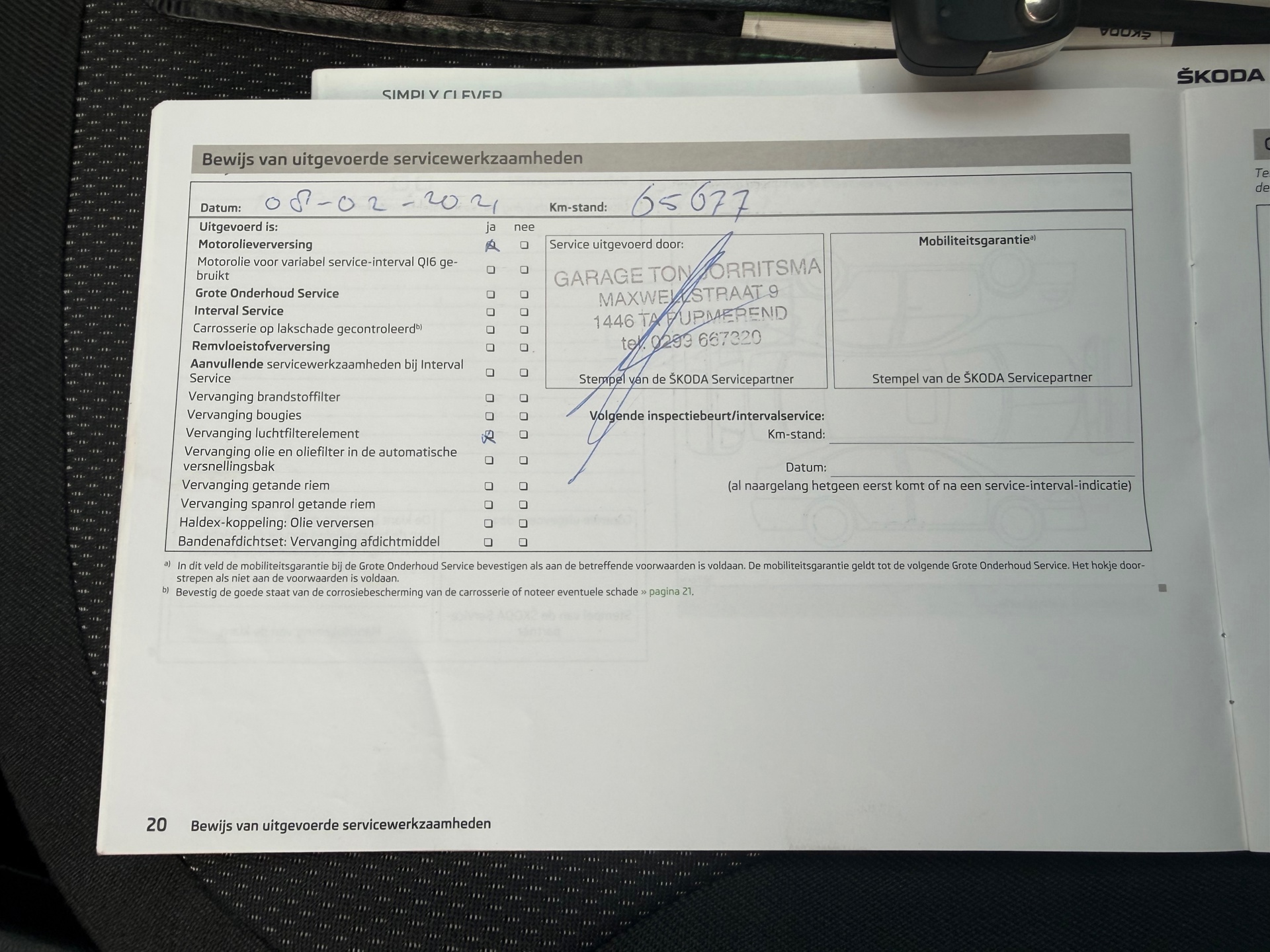 Foto van Skoda Yeti