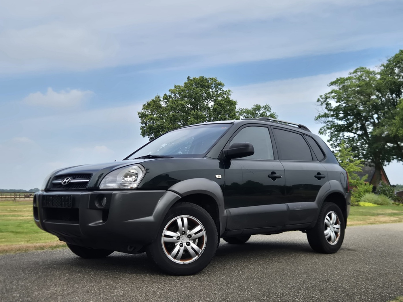 Hyundai Tucson 2.0i Dynamic 2008 - voorkant