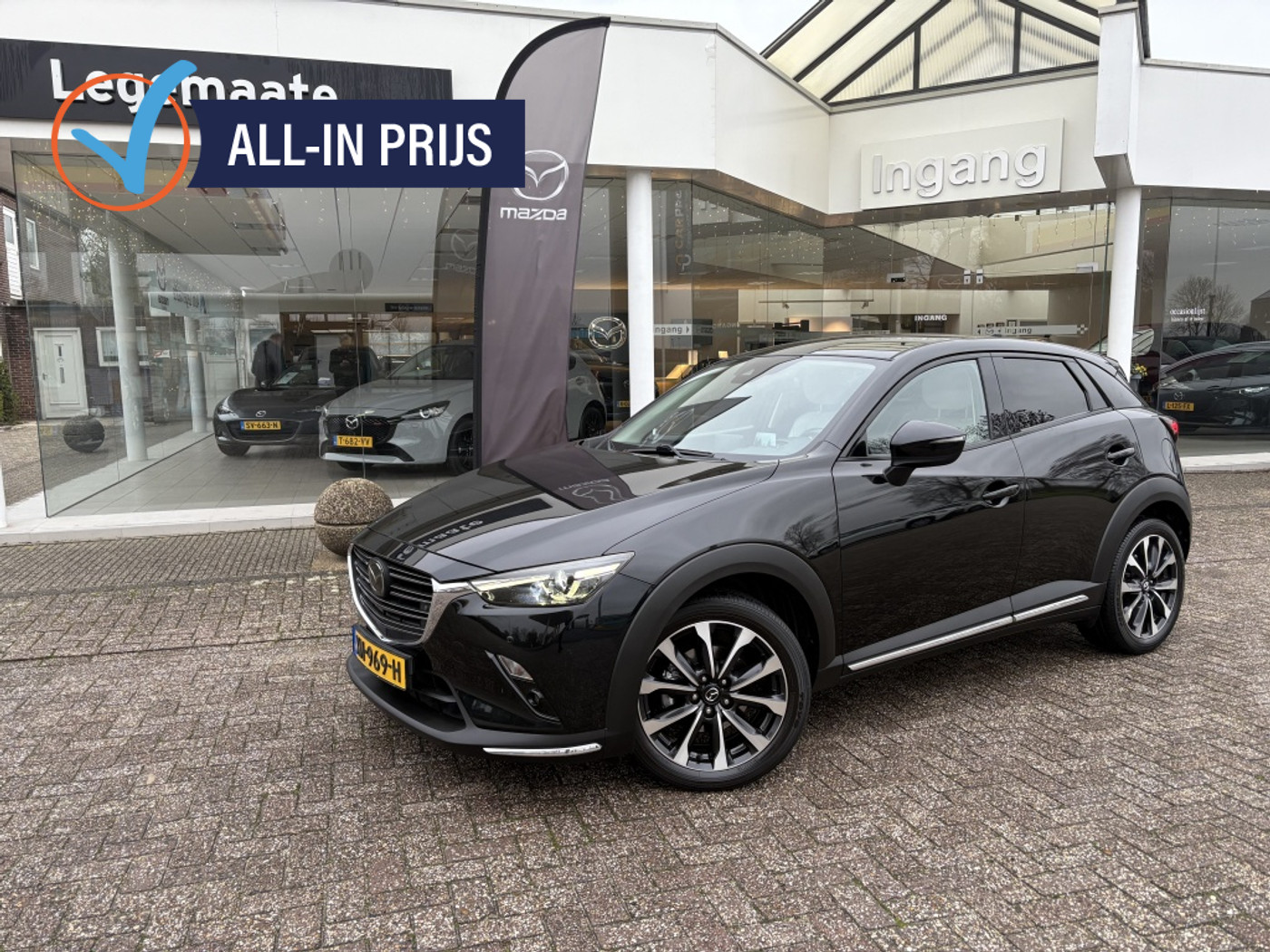 Mazda Mazda Cx-3 2.0 SAG 120 GT-M Leather pack 100% dealeronderhouden 2019 - voorkant