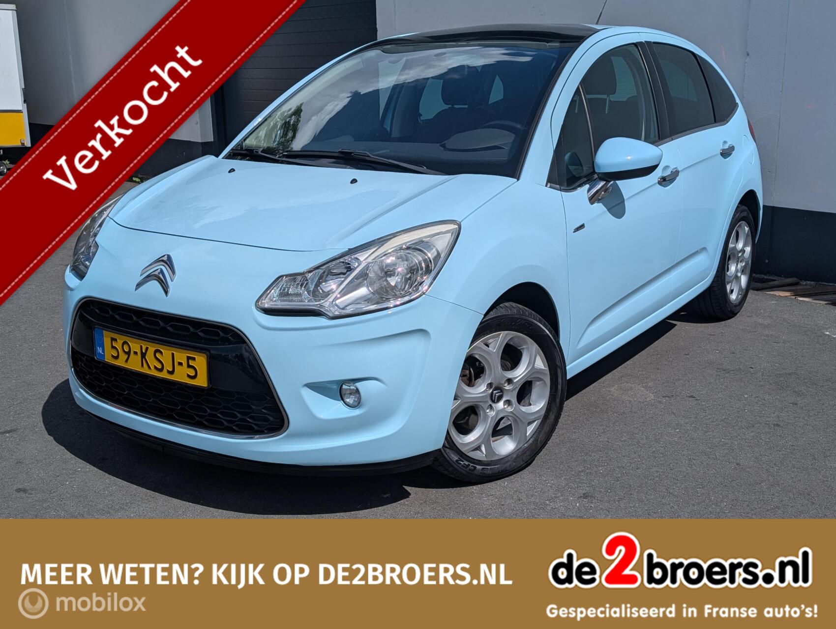 Citroen C3 1.6 Exclusive 2010 - voorkant