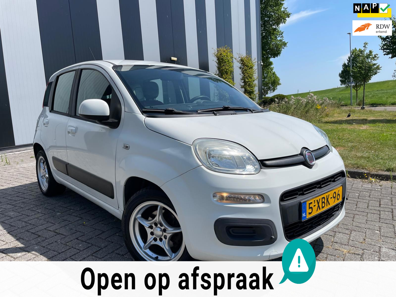 Fiat Panda 0.9 TwinAir Edizione Cool Airco-Hoge Instap-Lmv-2 Sleutels 2014 - voorkant
