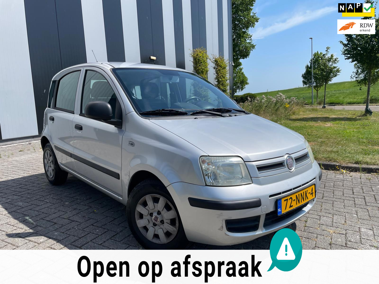 Fiat Fiat Panda 1.2 Edizione Cool Automaat-Hoge Instap-Elekpakket 2010 - voorkant