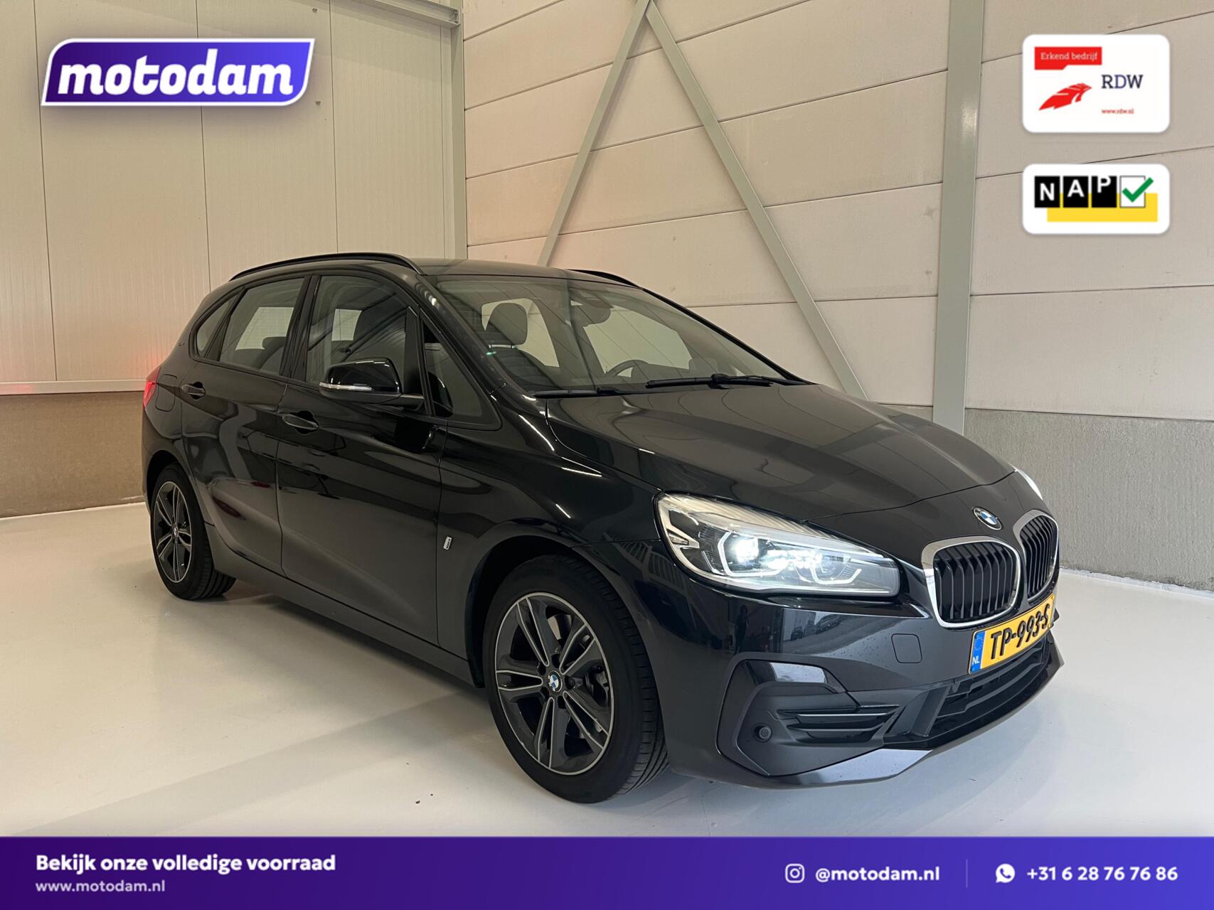 BMW 2-serie Active Tourer 225xe iPerformance Saphir Edition 2018 - voorkant