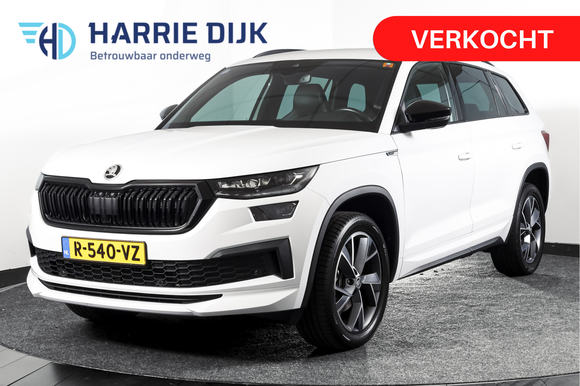 Skoda Kodiaq 1.5 TSI 150 PK Sportline Business Orig. NL 2022 - voorkant