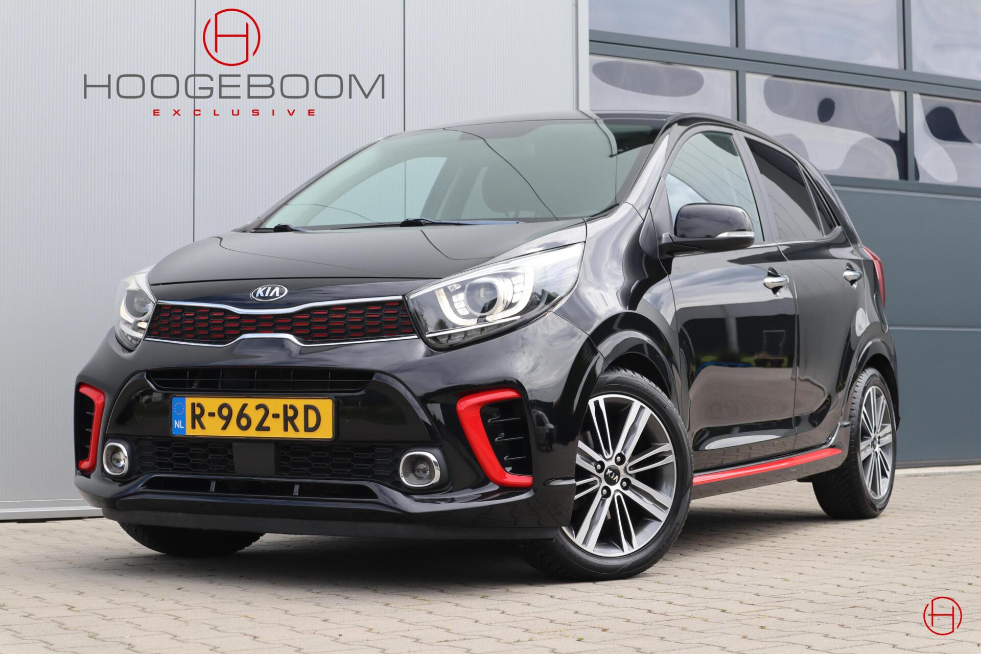 Kia Picanto 1.2 CVVT GT-Line Automaat / Leder / Camera / Cruise / Luxe 2018 - voorkant