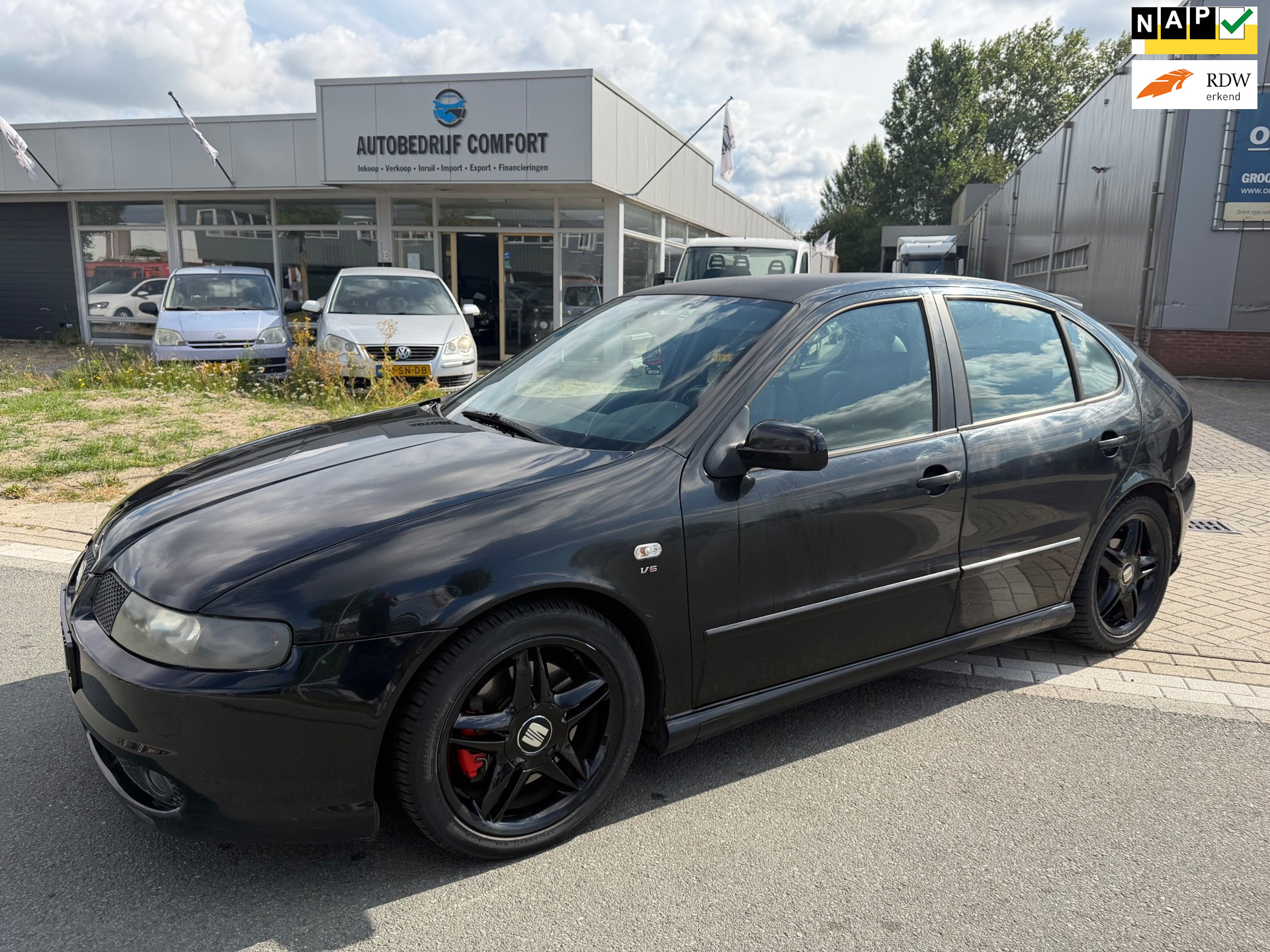 Seat Leon 2.8 V6 Cupra 4 2002 - voorkant
