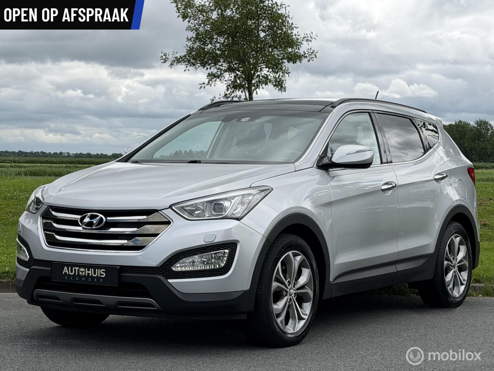 Hyundai Santa Fe 2.2 CRDi i-Catcher *meest luxe uitvoering* 2013 - voorkant