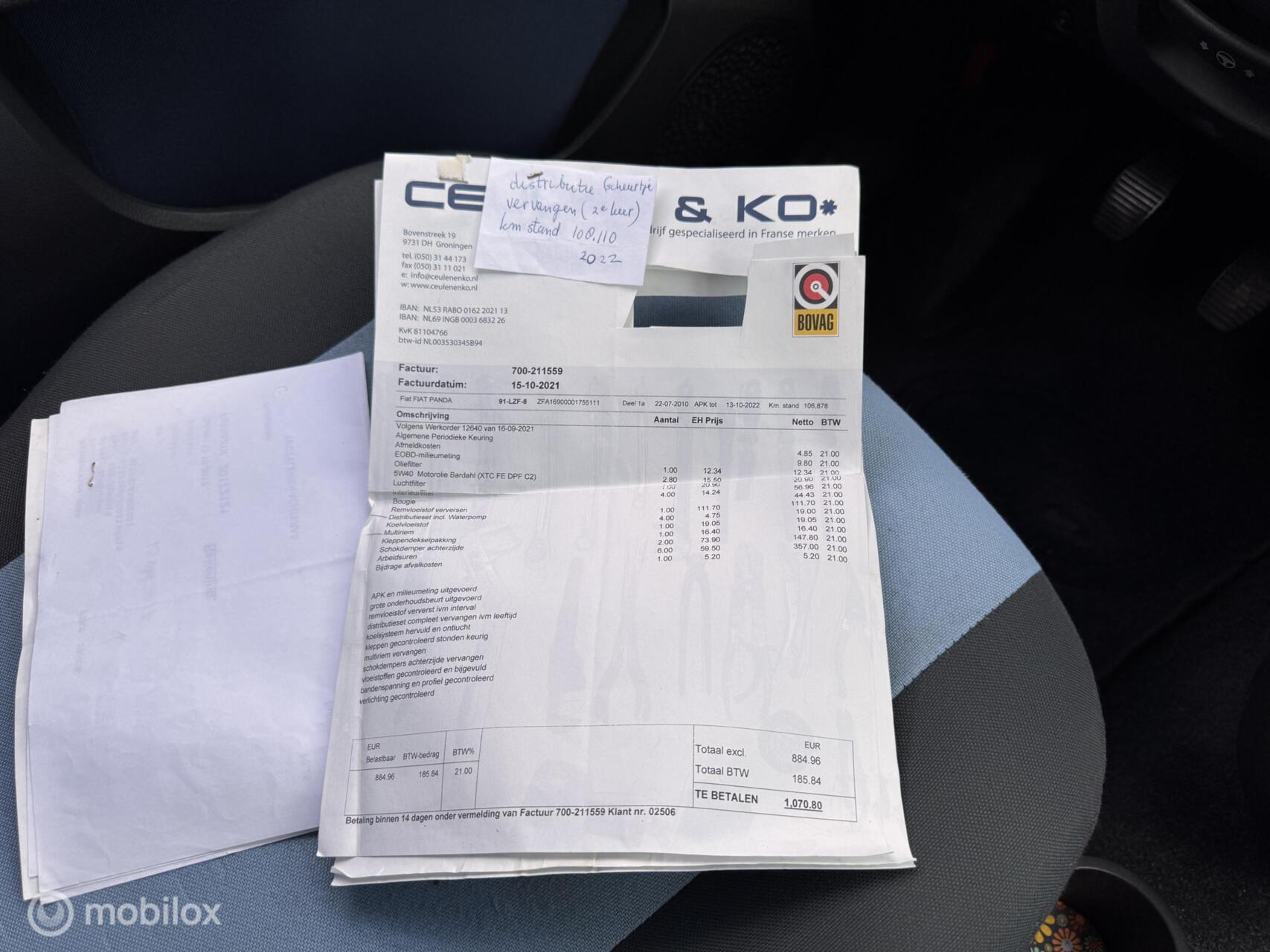 Foto van Fiat Fiat Panda