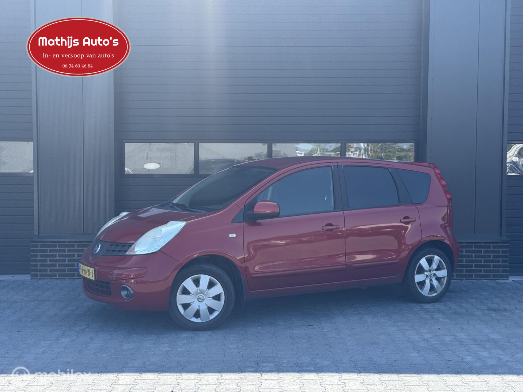 Nissan Nissan Note 1.6 Acenta Airco! Nieuwe APK! 2009 - voorkant