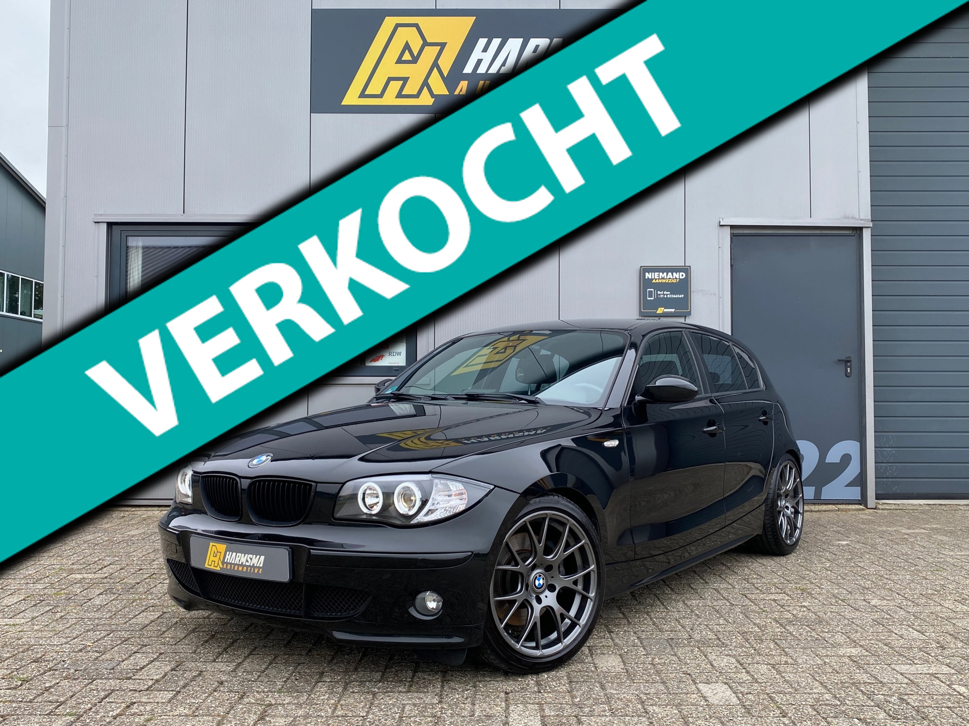 BMW 1er Reihe 130i | 266PK | Handbak | KW Schroefset | 2006 - voorkant