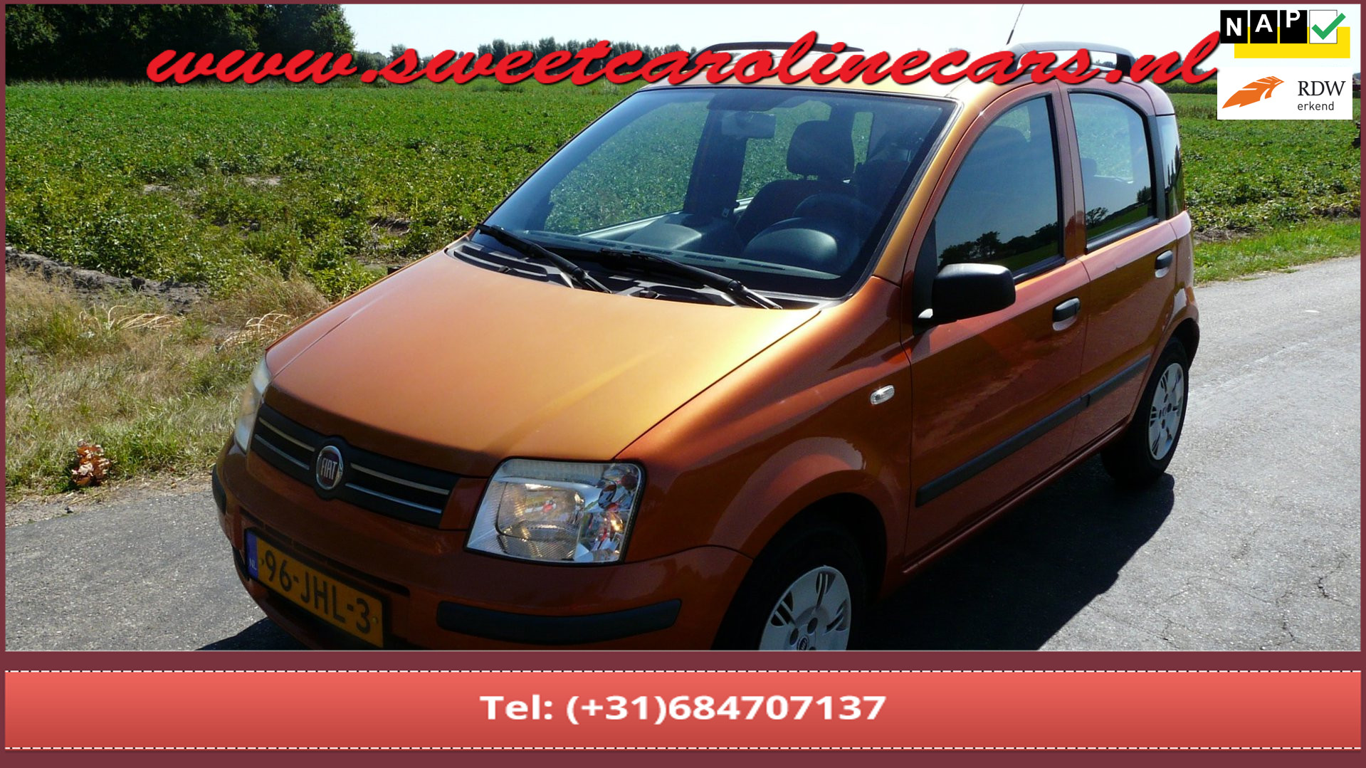 Fiat Fiat Panda 1.2 Edizione Cool,Airco,Elec.pakket! 2009 - voorkant