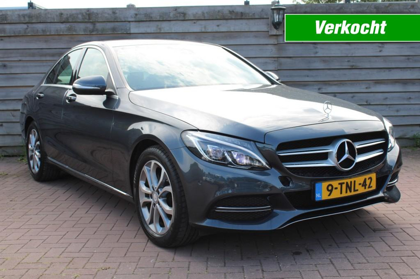Mercedes-Benz C 180 C180 156pk Prestige Sedan automaat ECC/cruise/navi/leer/trekhaak 2014 - voorkant