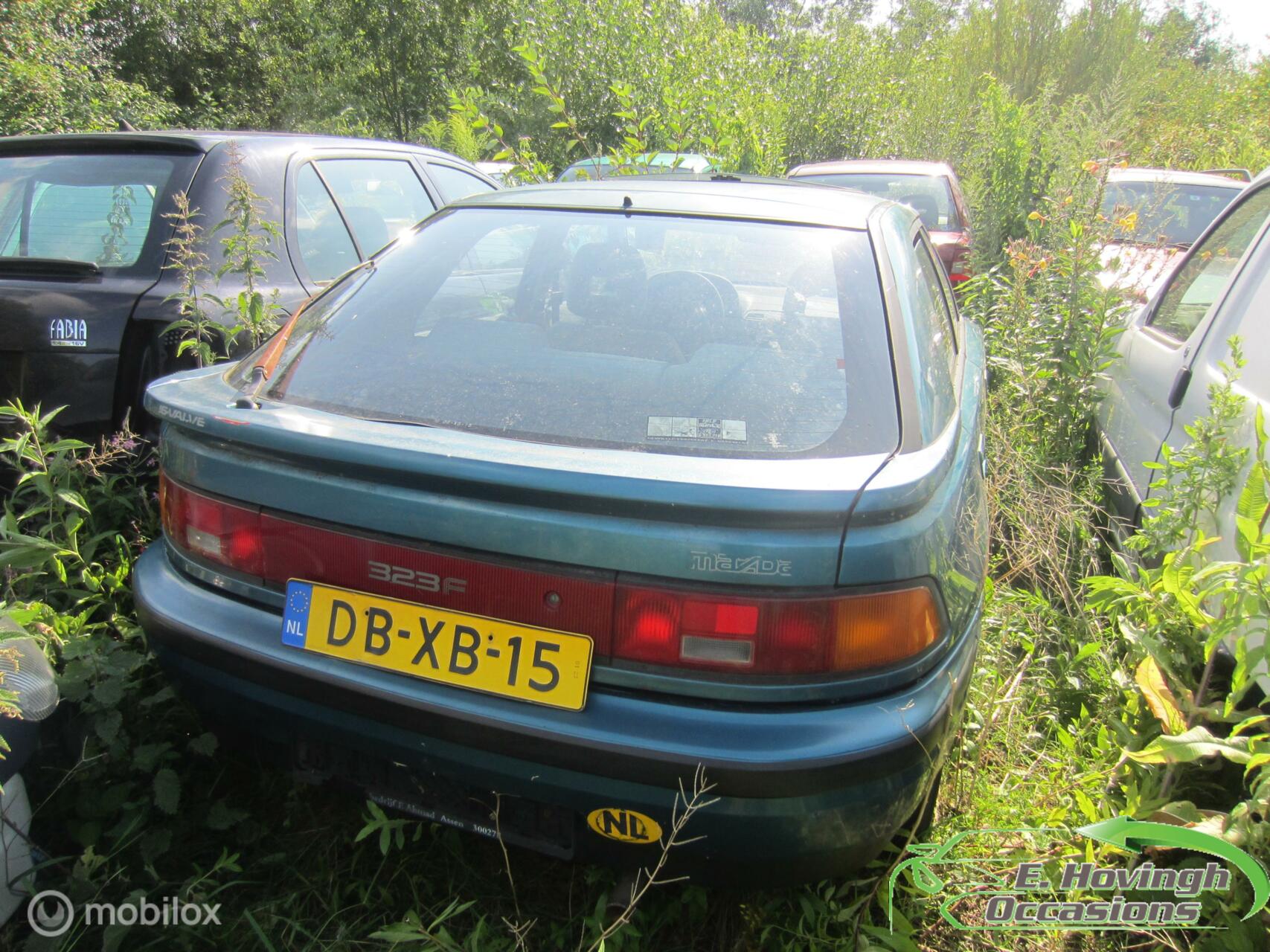 Mazda 323 1.6i F GLX Leuke project donor onderdelen aanwezig 1991 - voorkant