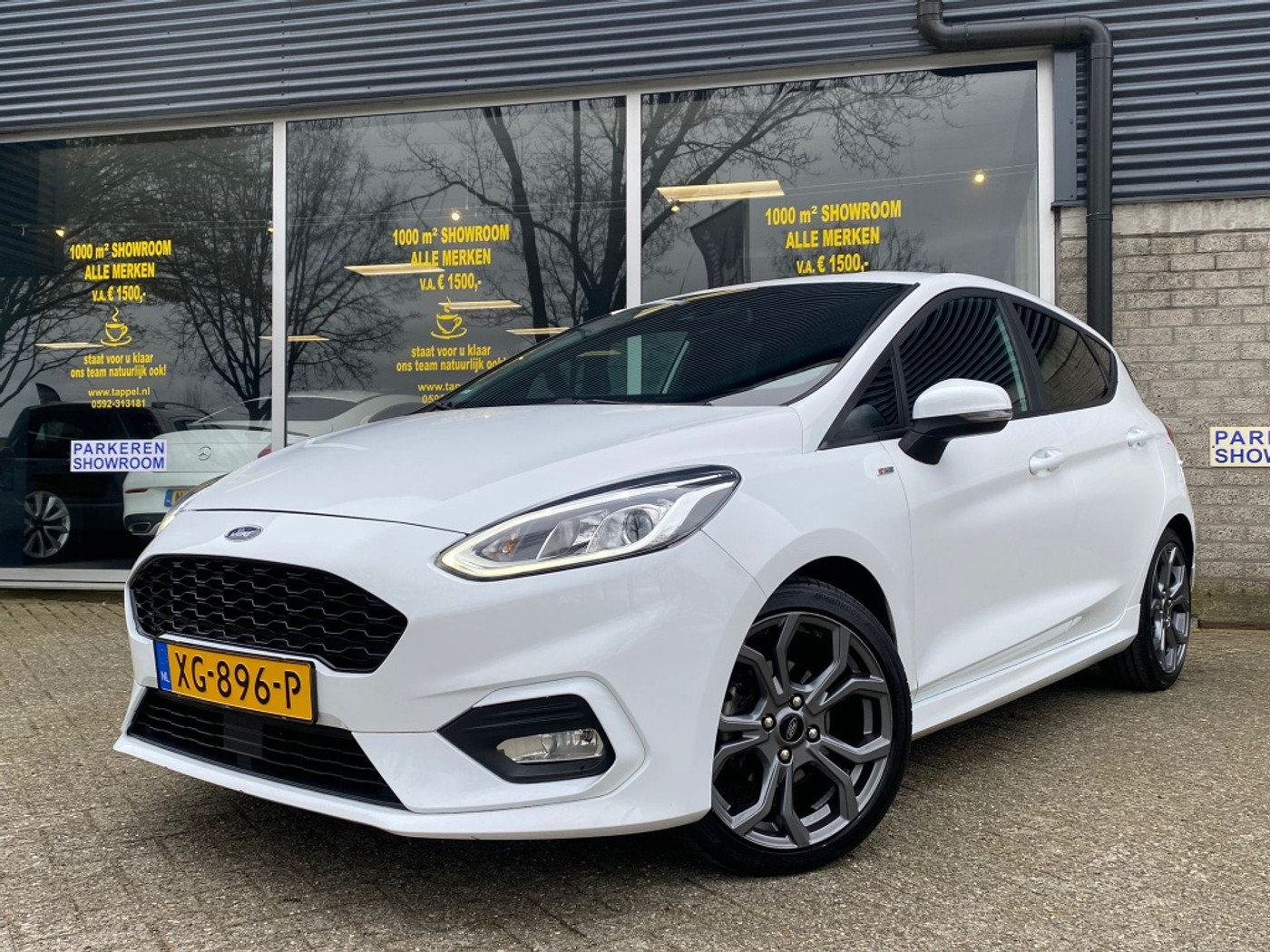 Ford Fiesta 1.0 EcoB. ST-Line  LMV/Navi/Bluetooth/Cruise 2019 - voorkant