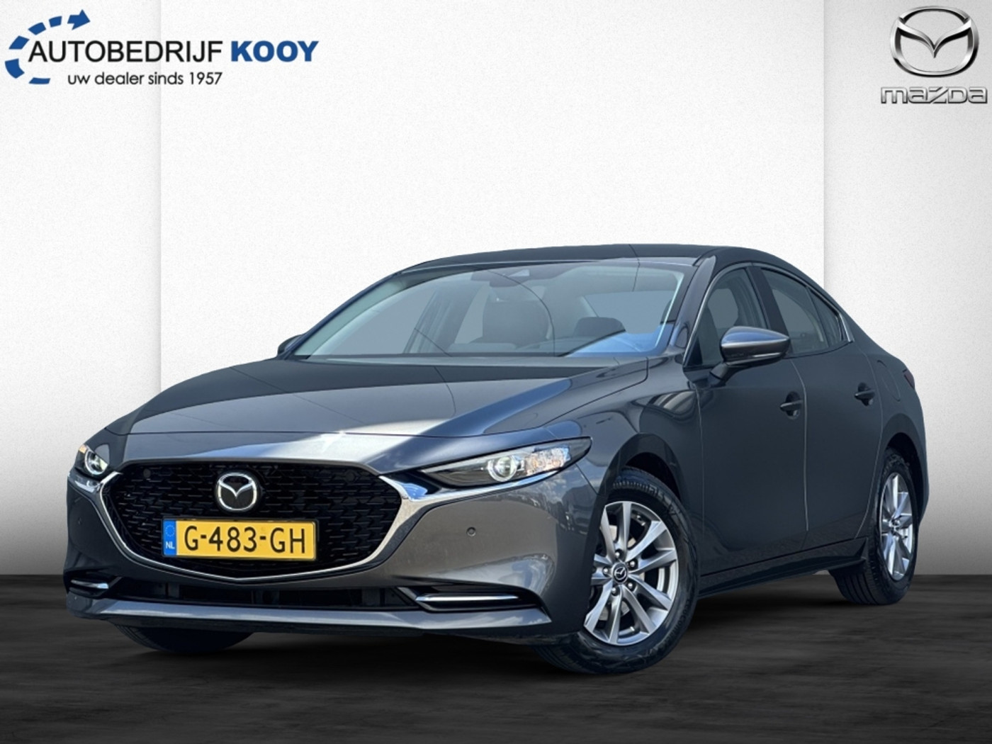 Mazda Mazda3 2.0 SkyActive-X 180pk Leer + Bose 2019 - voorkant