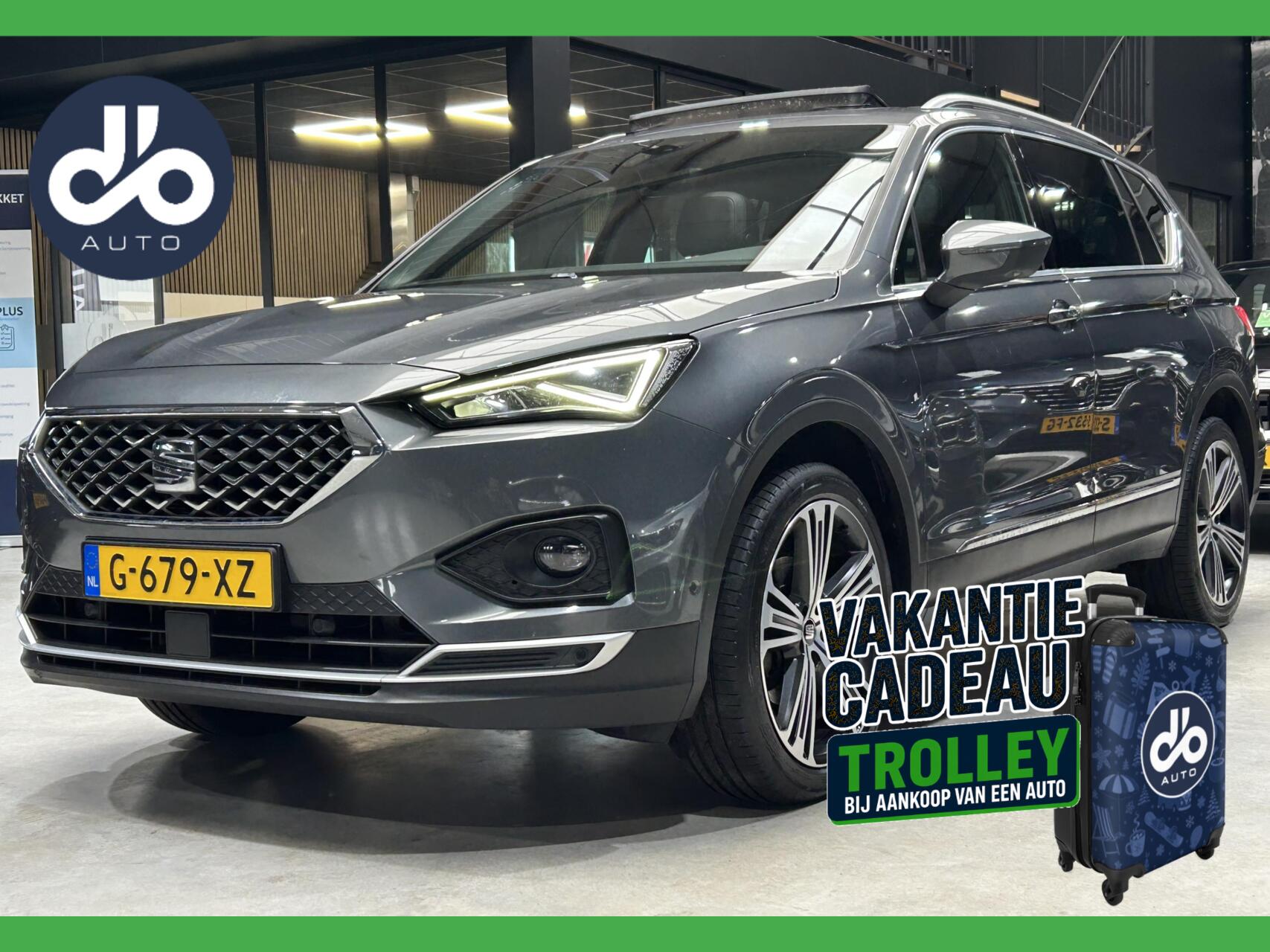 Seat Tarraco 1.5 TSI 150pk Xcellence Limited Edition PANO DAK I DIGI DASHB. I TREKHAAK I FULL LED I STOELV.W. I CAMERA 2020 - voorkant