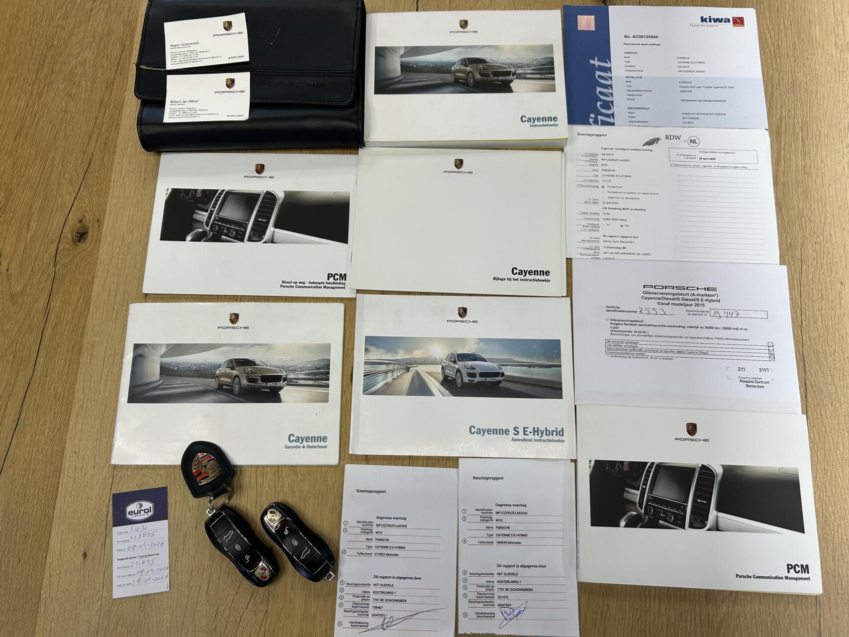 Foto van Porsche Cayenne S E-hybrid