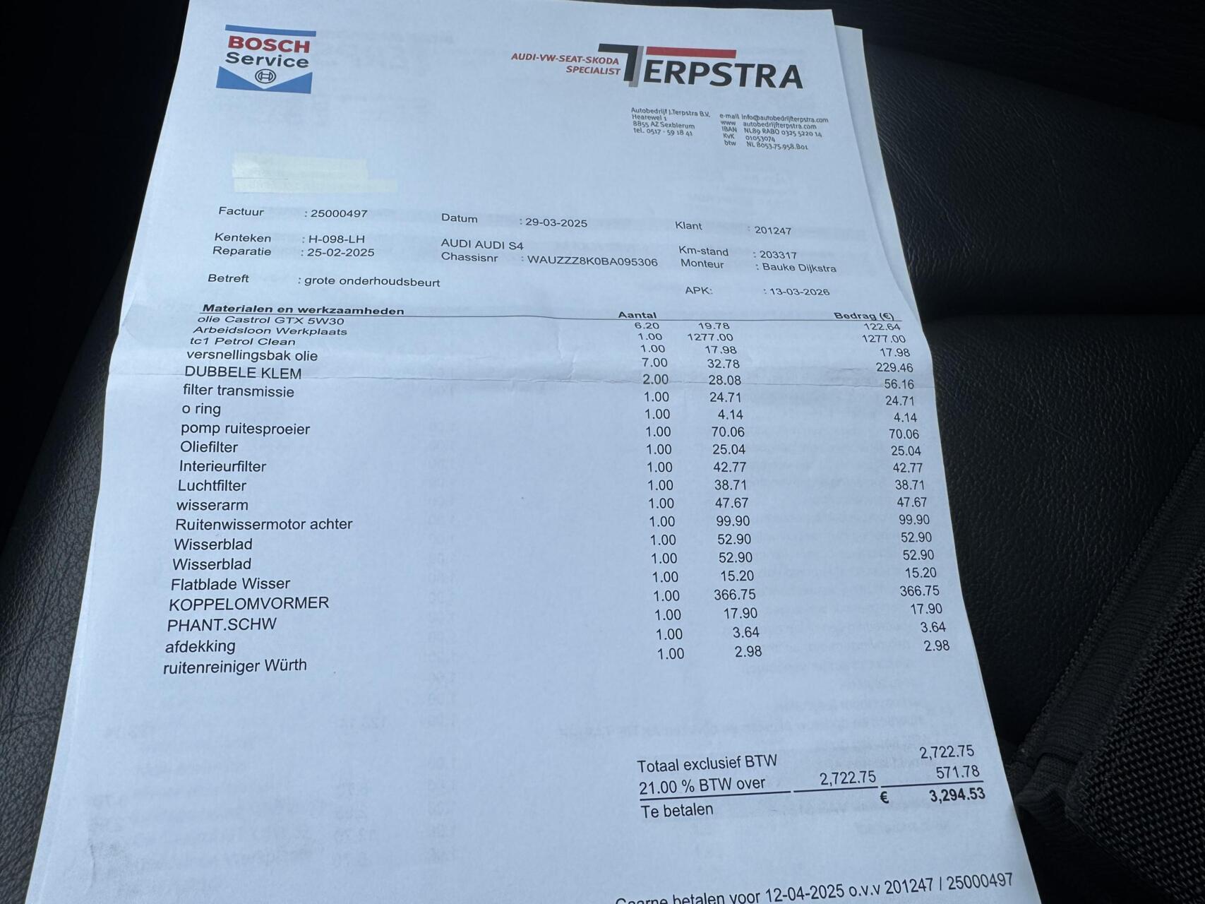 Foto van Audi Audi S4