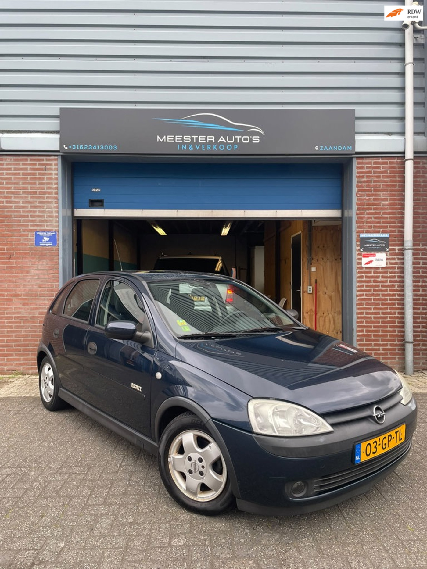 Opel Corsa-c 1.2-16V Elegance 2001 - voorkant