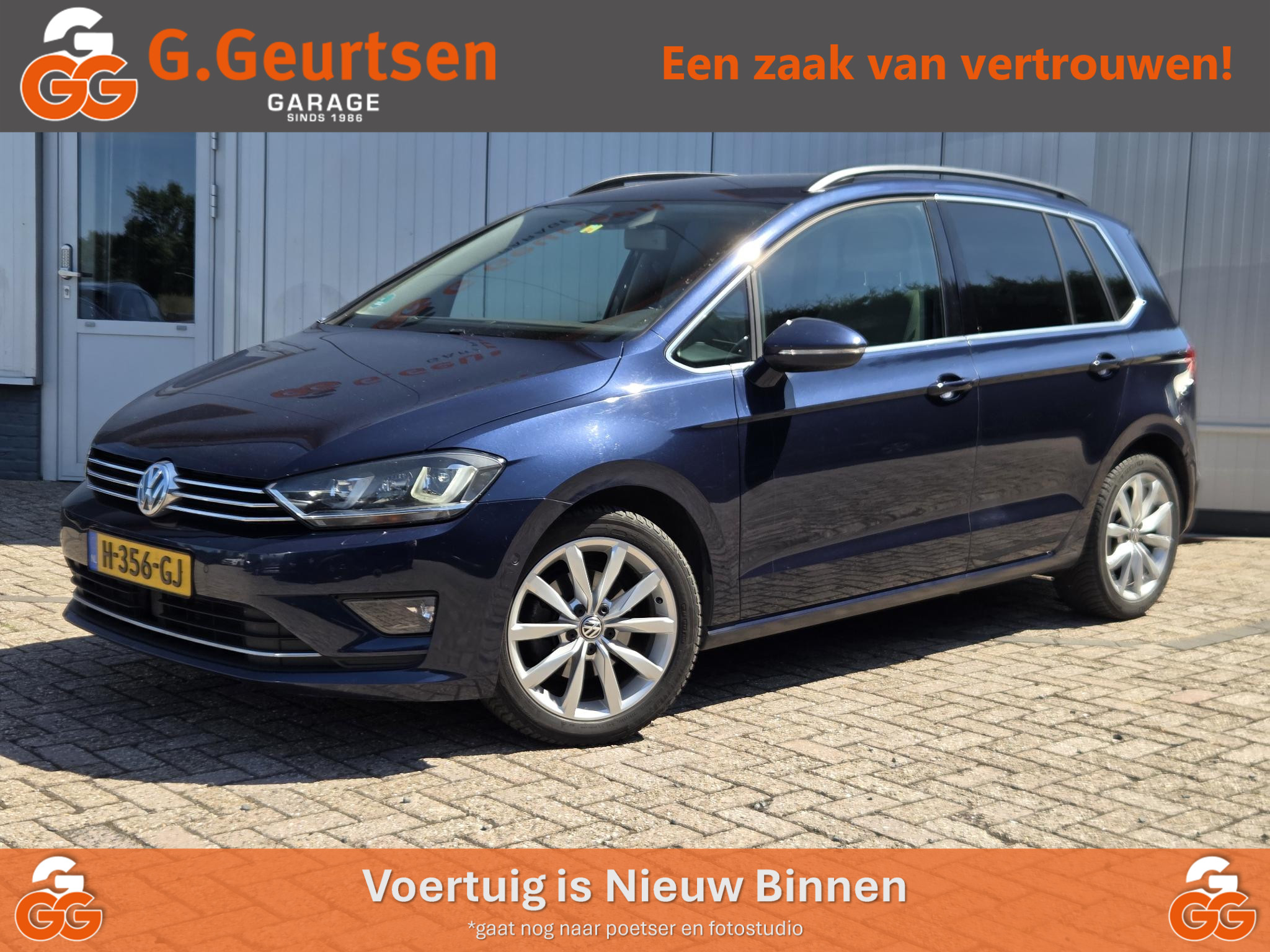 Volkswagen Golf Sportsvan 1.4 TSI 150PK, DSG, Highline, 2014 - voorkant