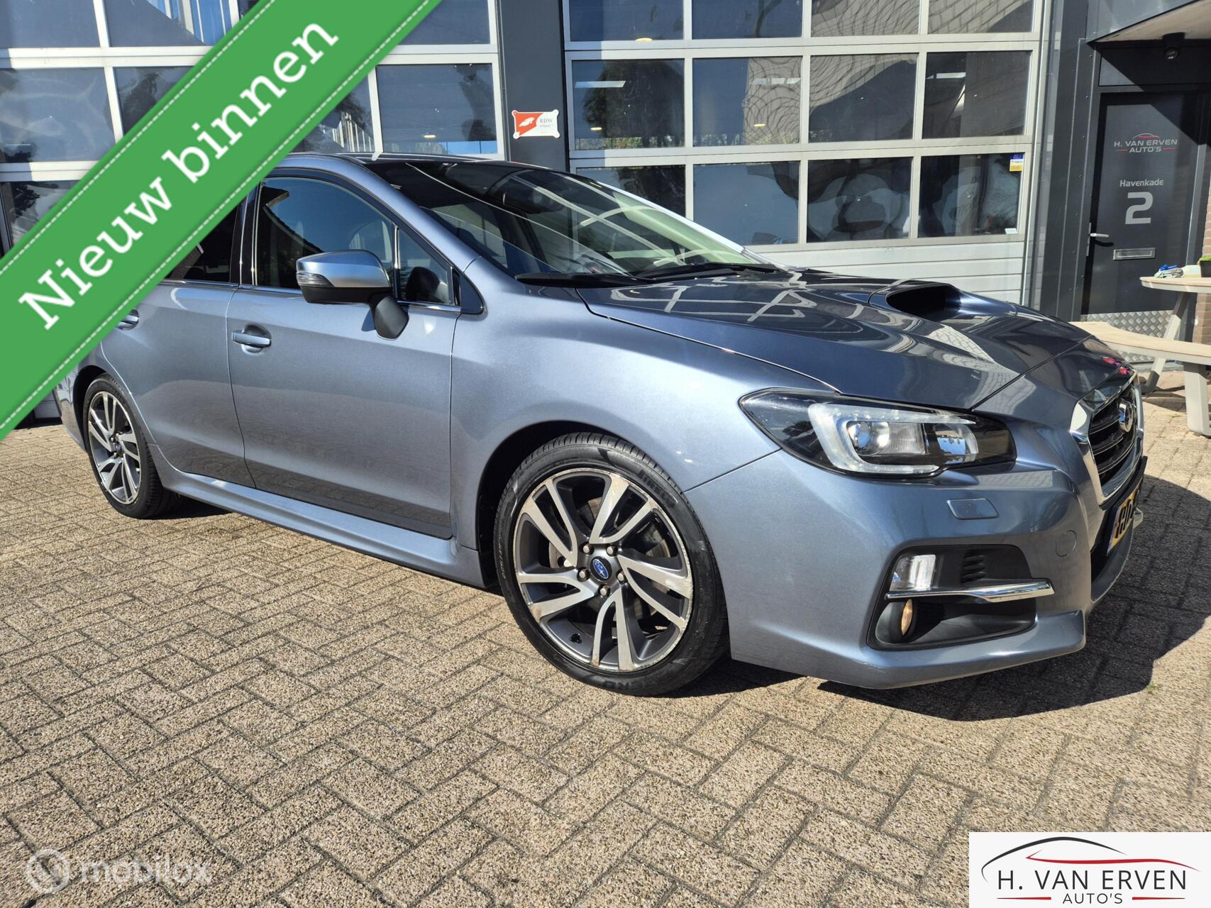 Subaru Levorg 1.6 GT-S premium SCHUIFKANTELDAK CAMERA 18" 2015 - voorkant