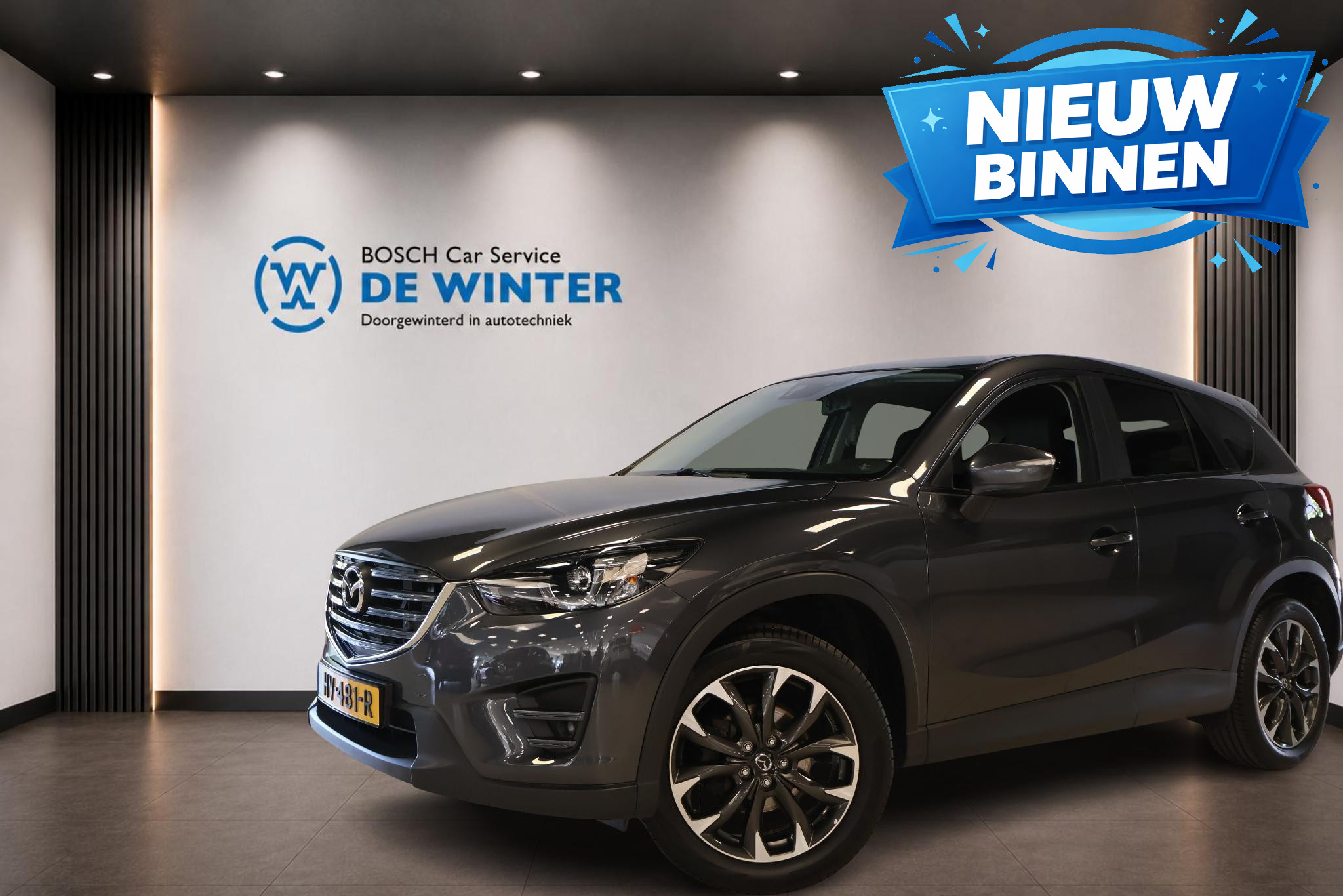 Mazda Mazda Cx-5 2.0 SkyActiv-G 165 GT-M 2WD 2016 - voorkant