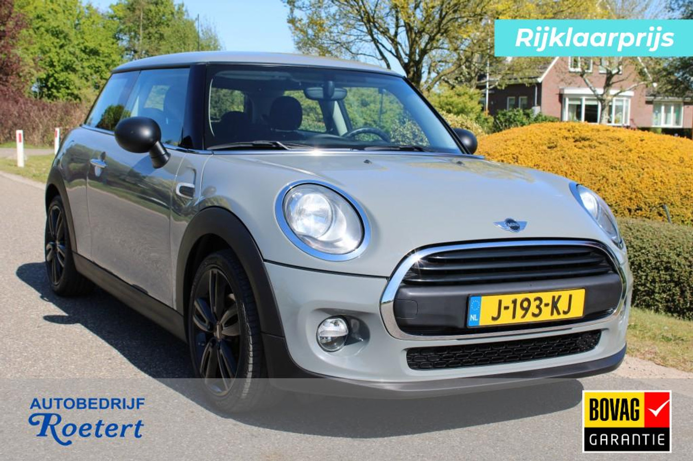 Mini One 1.2 102pk Salt airco/bluetooth/lm velgen/Aux+USB 2017 - voorkant